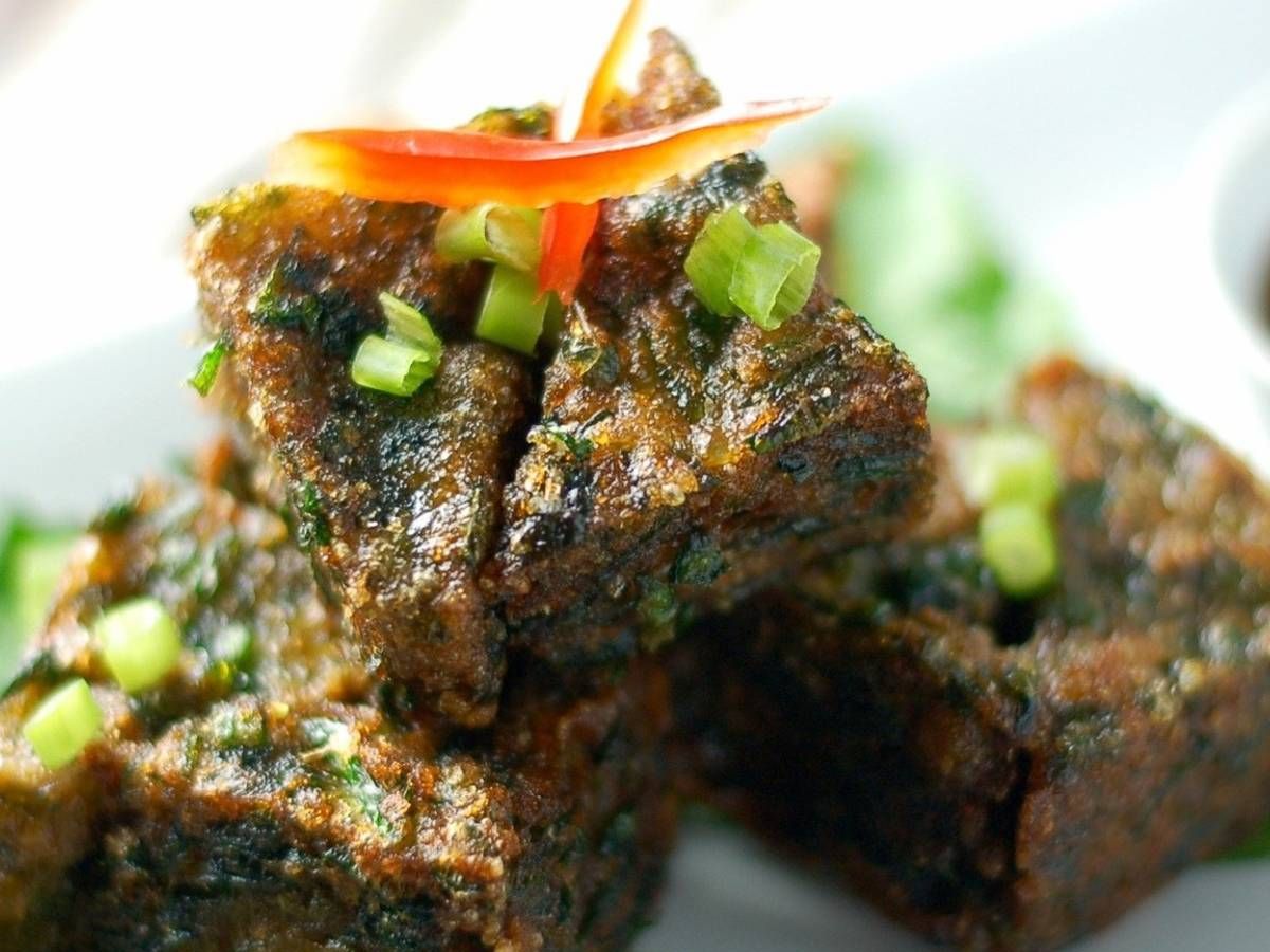 9 Veggie Pancake (Kui Chai).