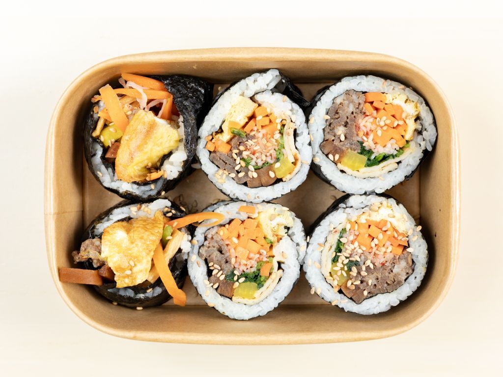 Beef Bulgogi Kimbap-불고기김밥.