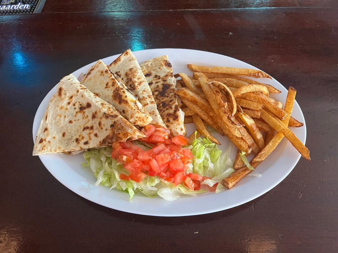 Cheese Quesadilla.