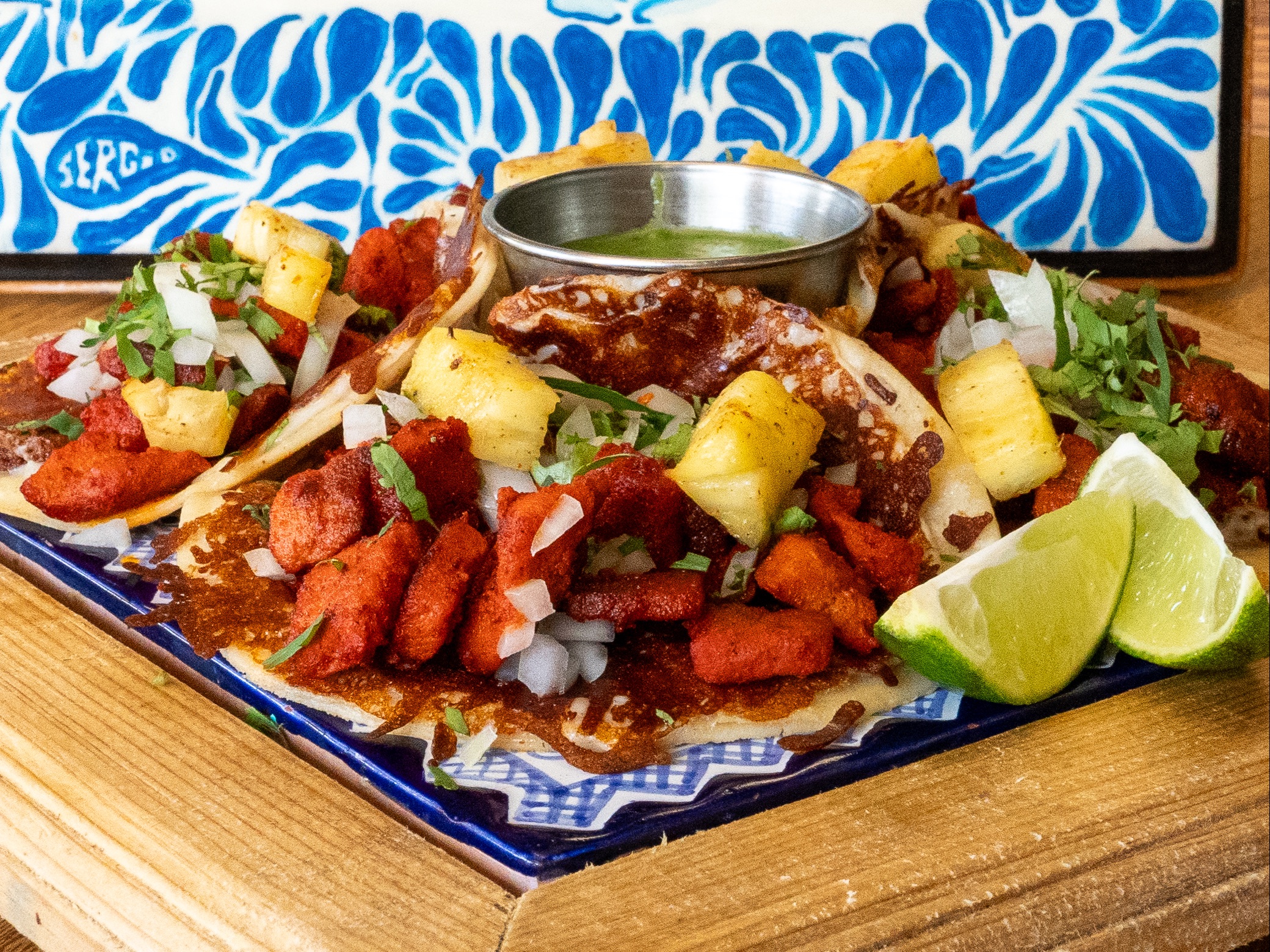 Choriqueso Tacos al Queso.