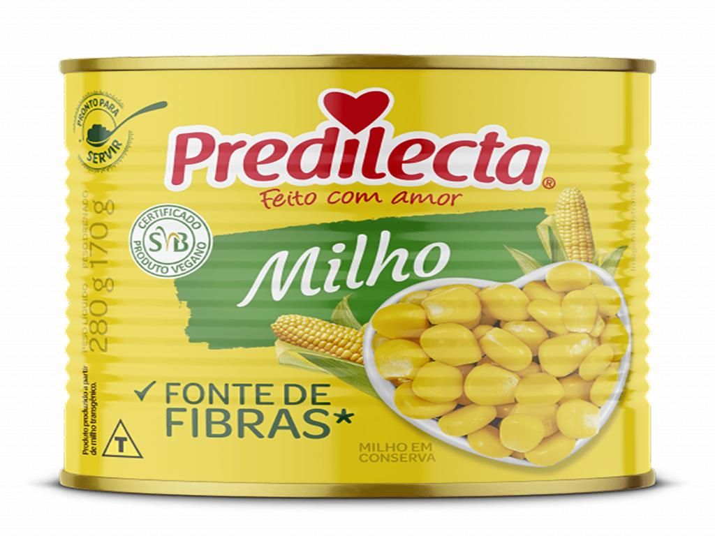 Milho em Conserva 280g - Predilecta.