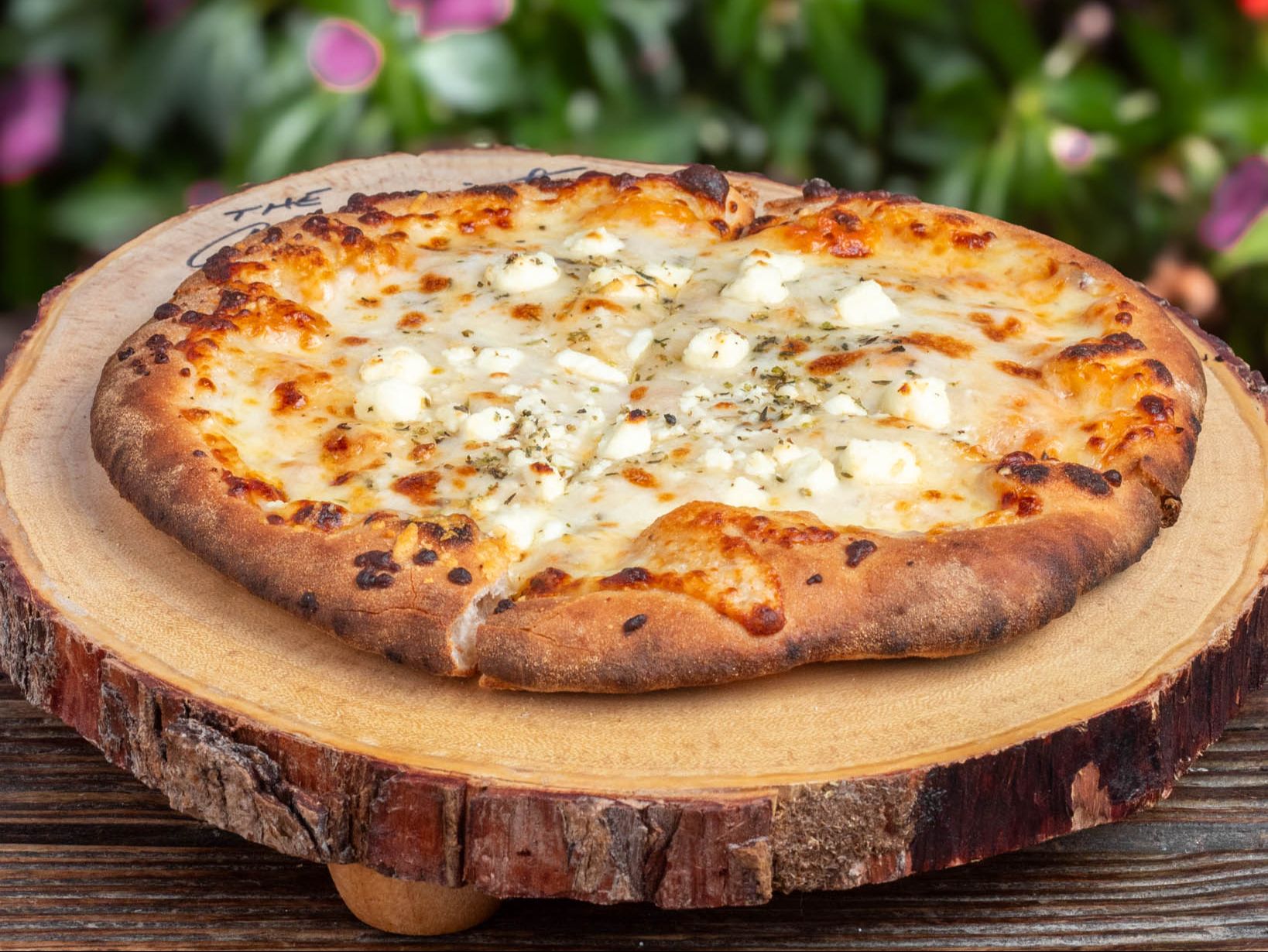 Four Cheese Pizzetta.