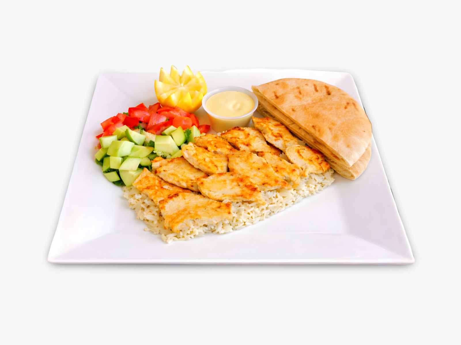 Lemon Chicken Plate - O