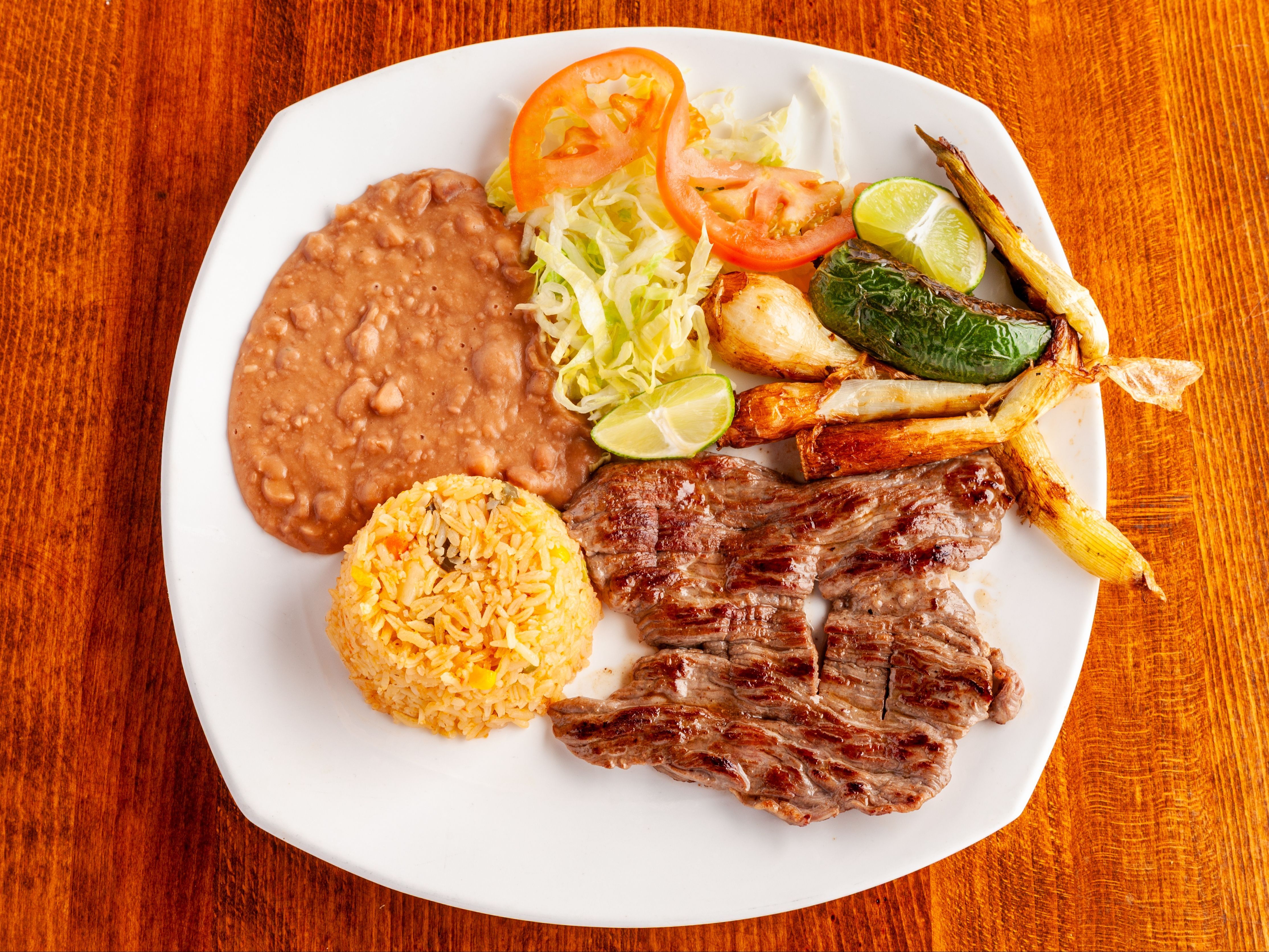 Arrachera Platillo.