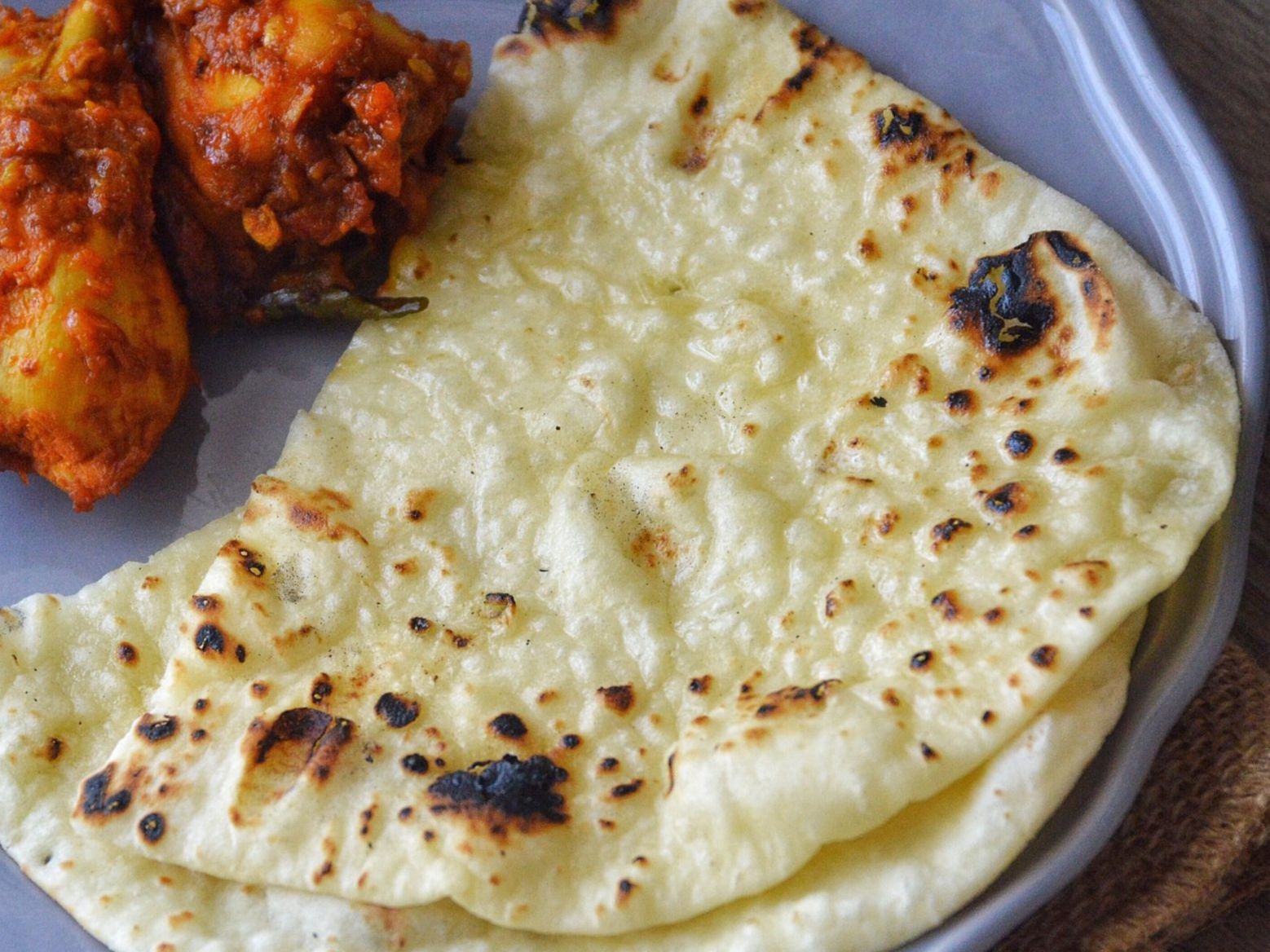 BN - 86. Butter Naan.
