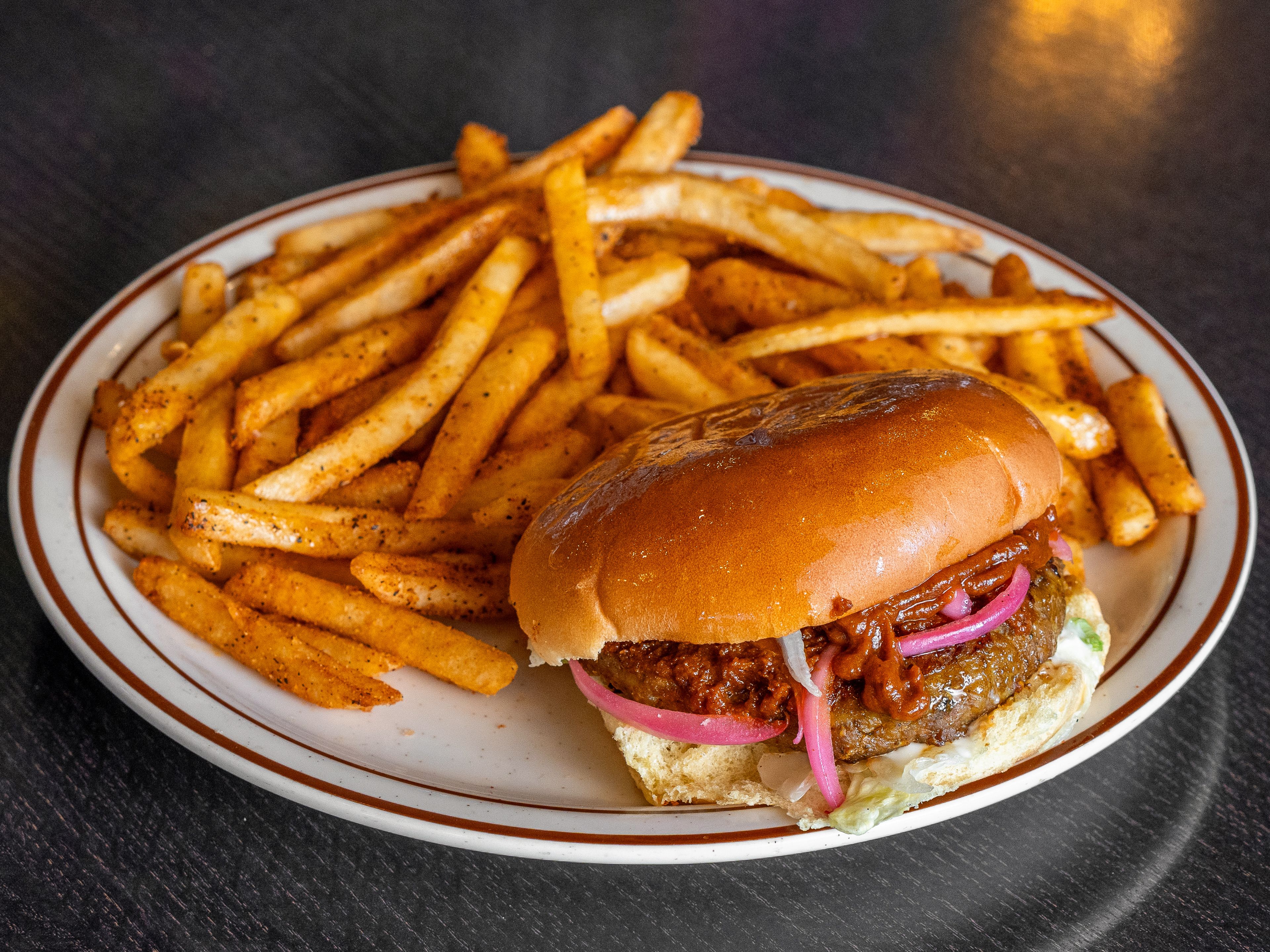 Punjabi Chicken Burger