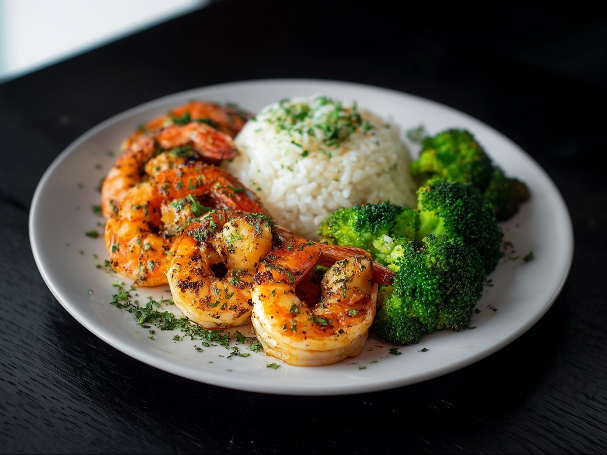 Kids Grilled Shrimp.
