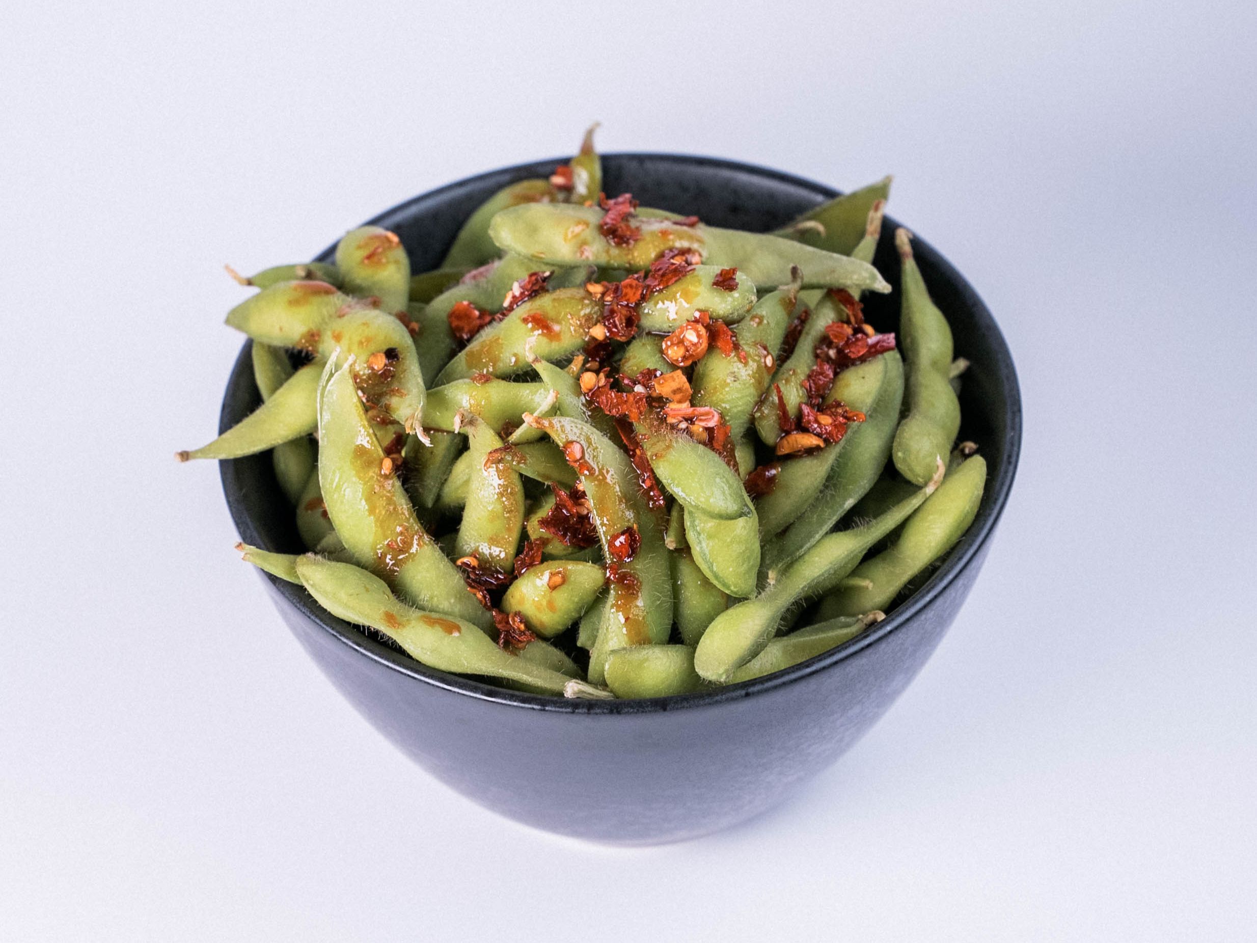 A9. Spicy Edamame.