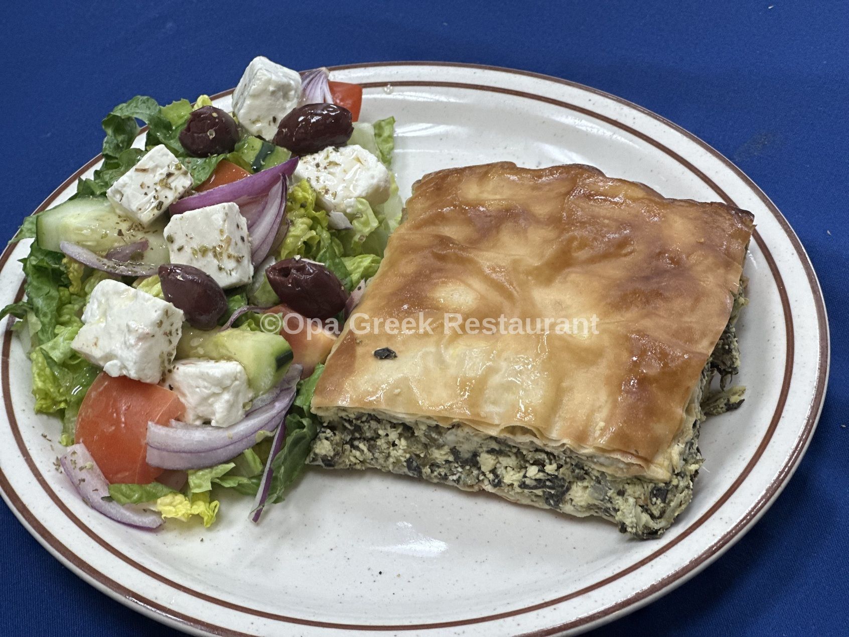 Spanakopita Dinner.