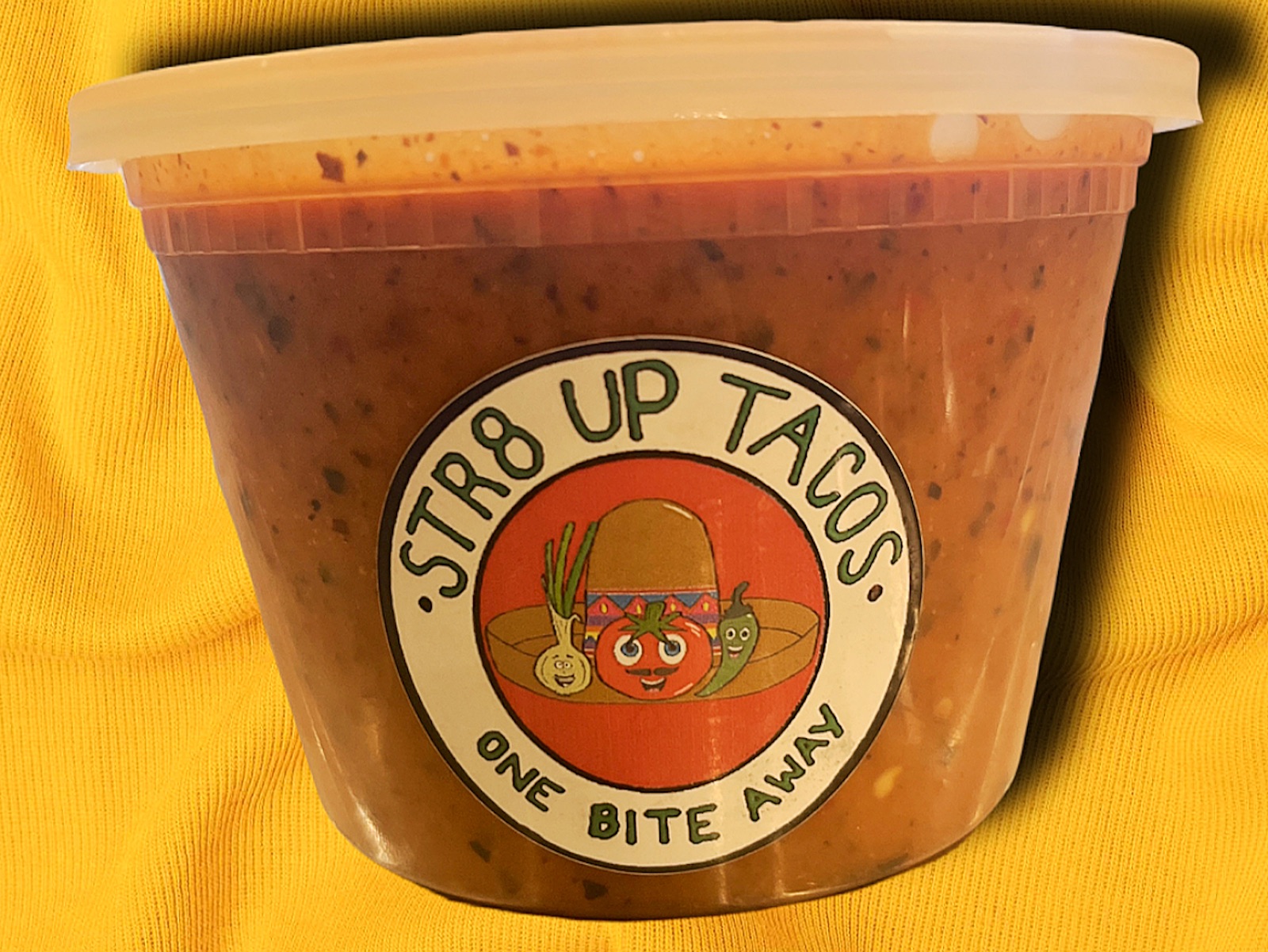 LARGE JAR RED SALSA.