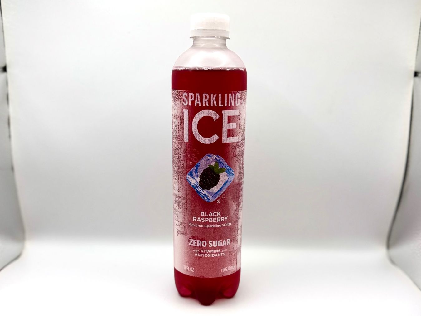 Sparkling Ice Black Raspberry 17oz Zero Sugar.