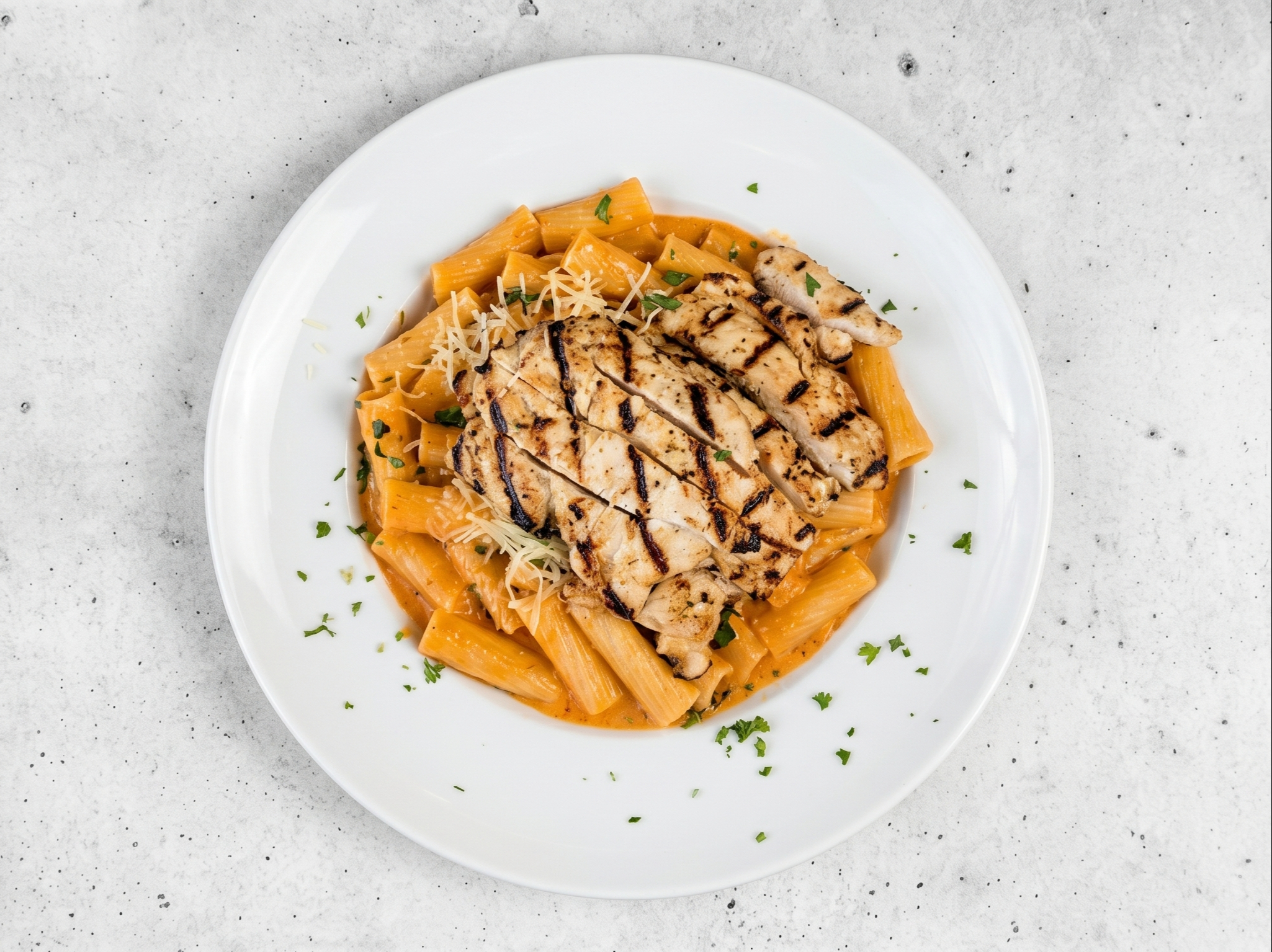 Chicken Asiago.