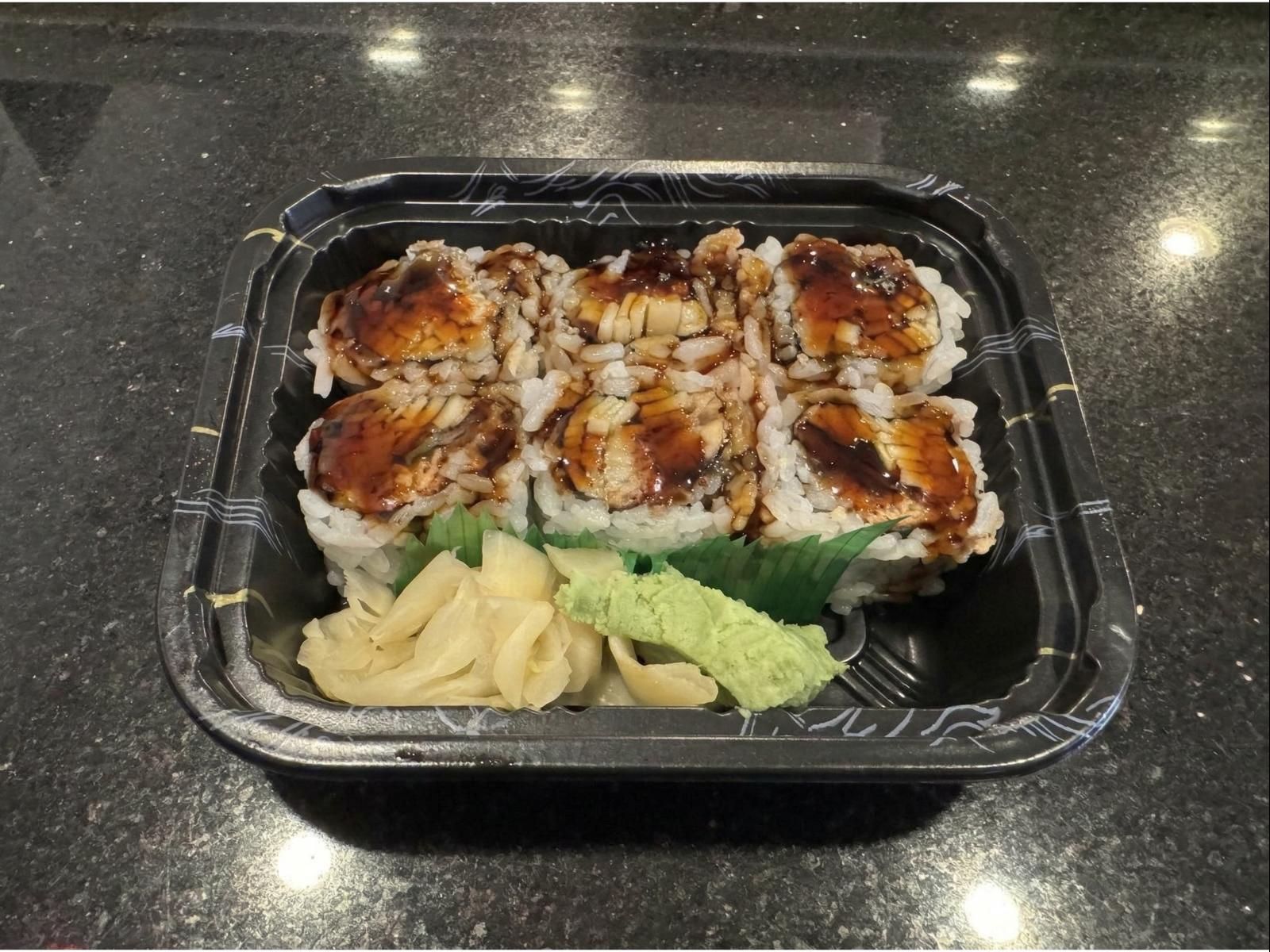 Eel Cucumber Roll.