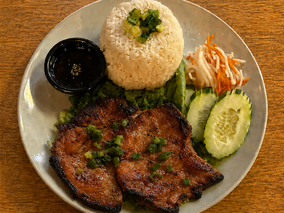 Rice Pork Chop.