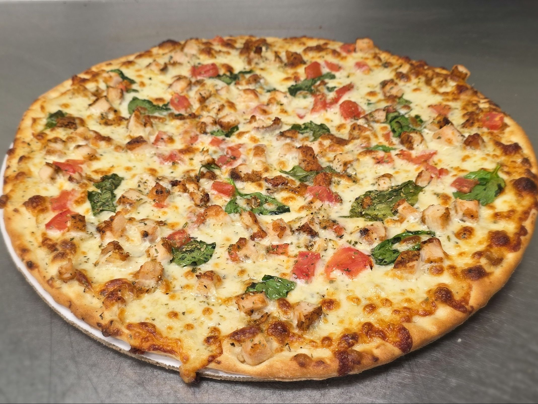 Chicken Alfredo Pizza - Small 12in.