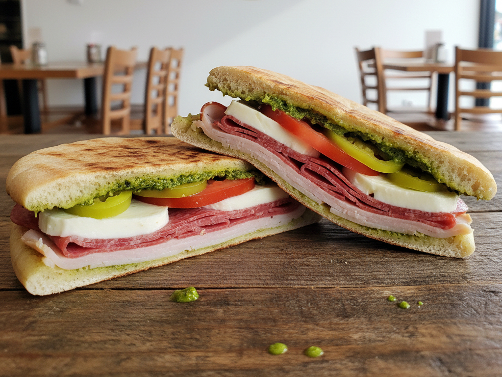 Sicilian Layered Panini