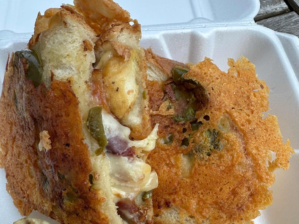Chick-a-Peño Sandwich.