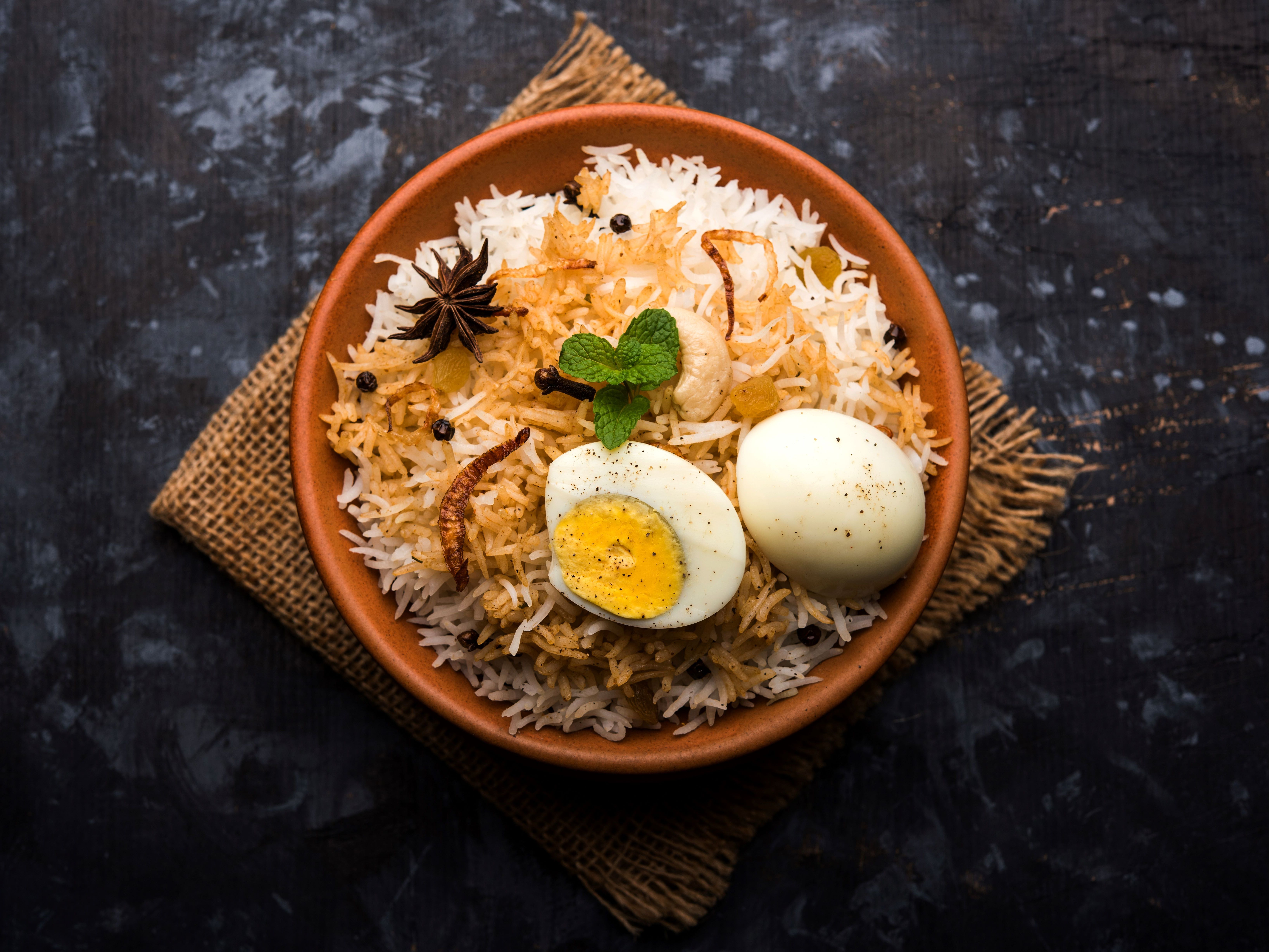 Ulavacharu Egg Biryani.