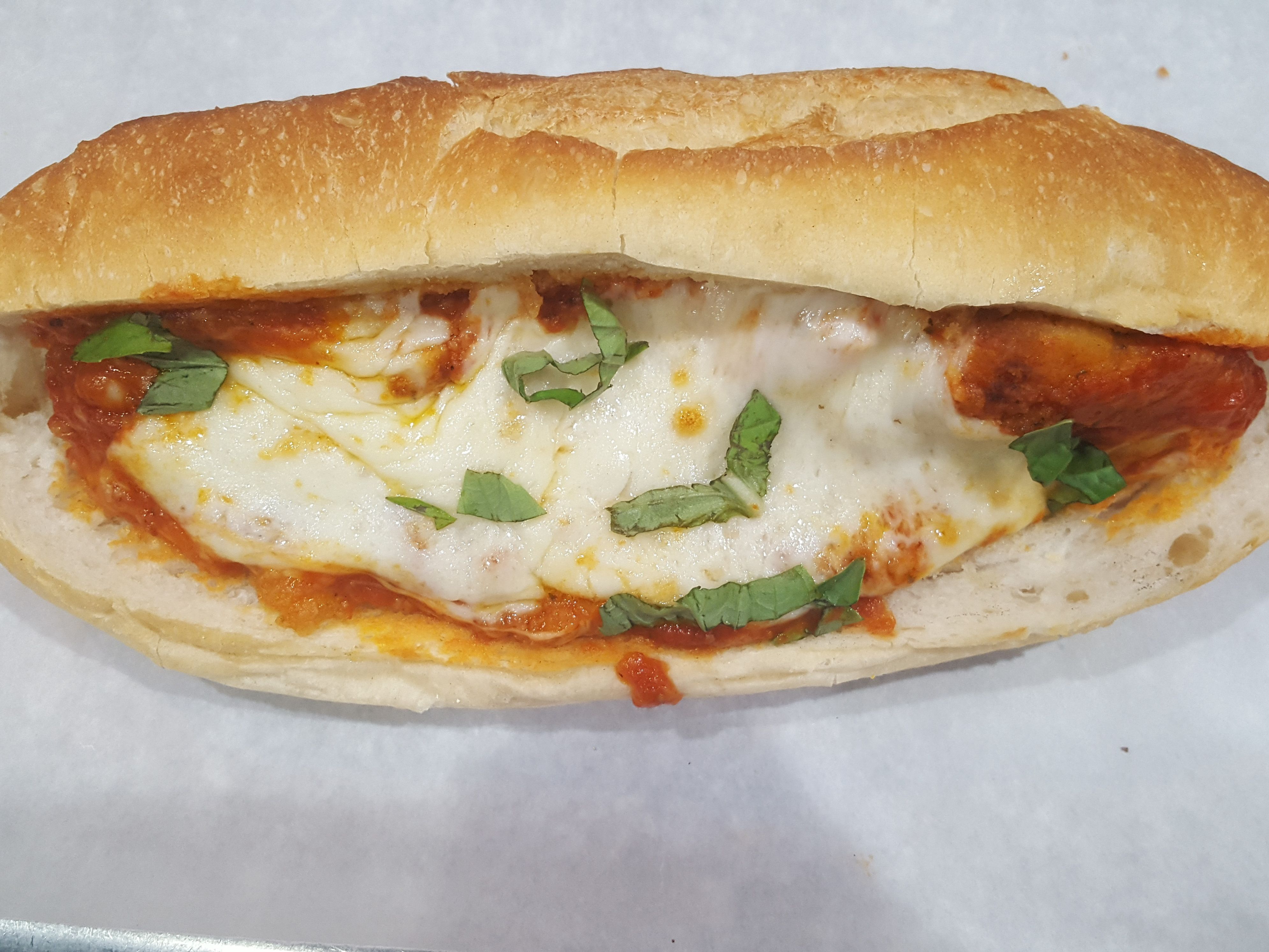 Chicken Parm Hero.