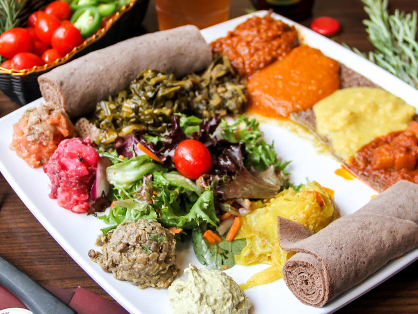 Vegan Platter*.