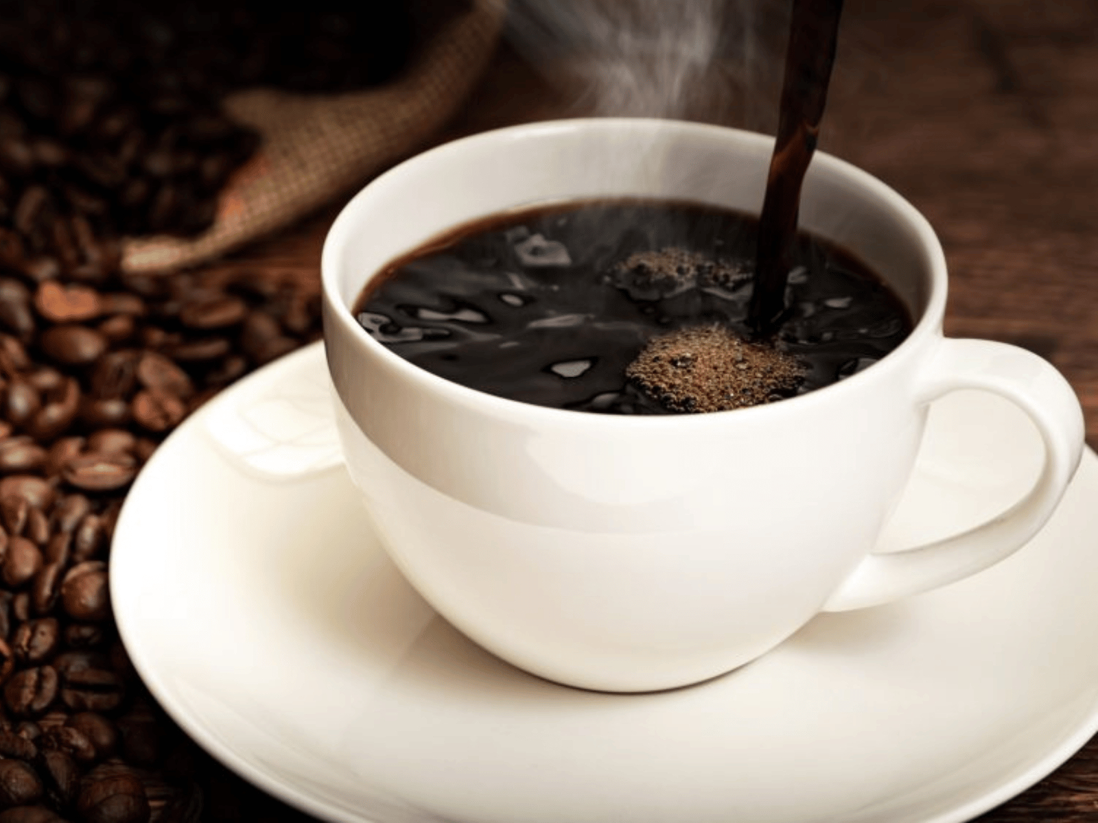 Freshed Brewed Coffee.