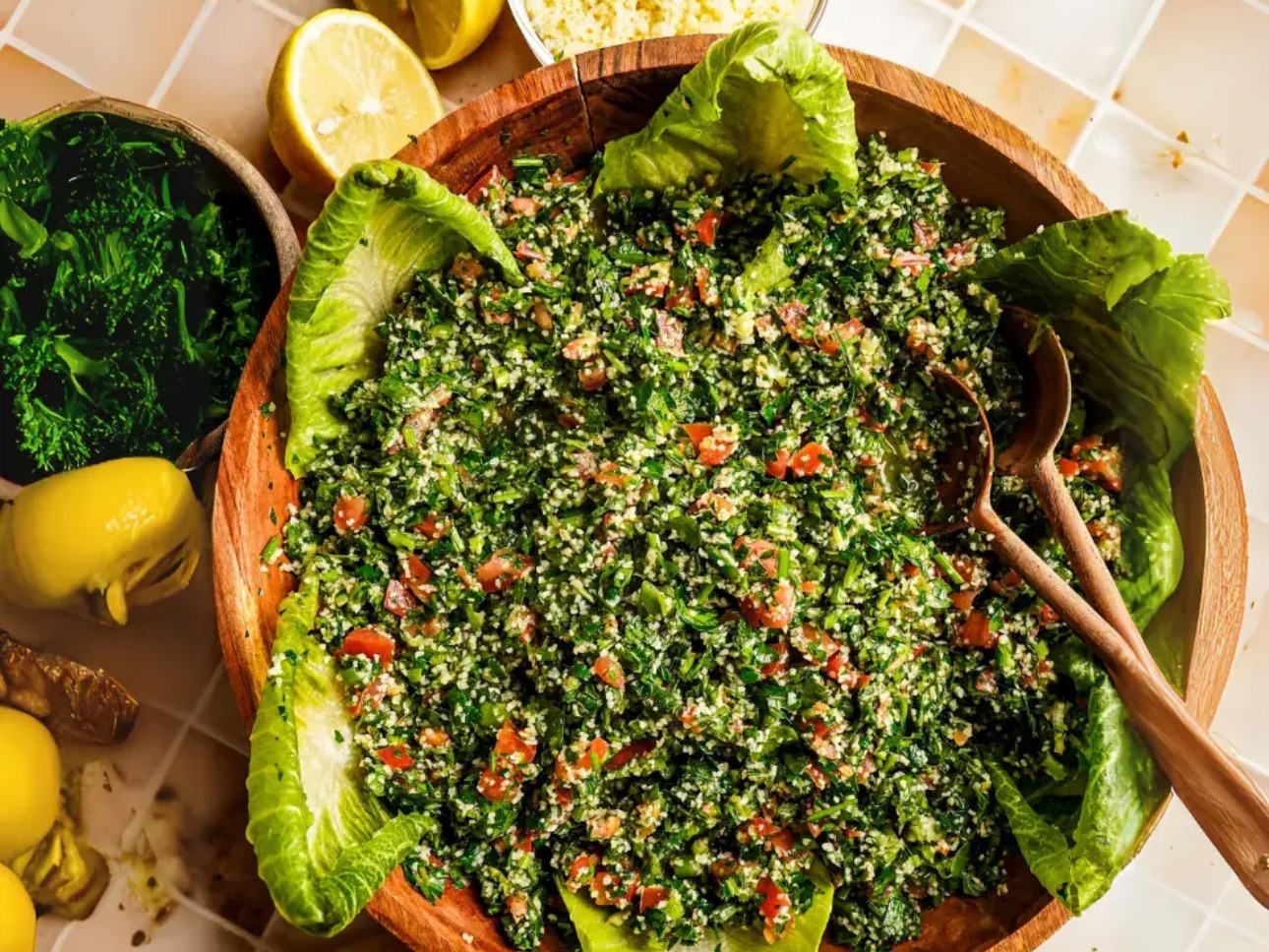 Tabbouleh Salad Vegan.