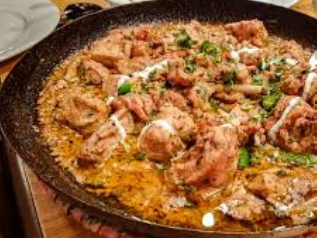 Chicken Butt Karahi.