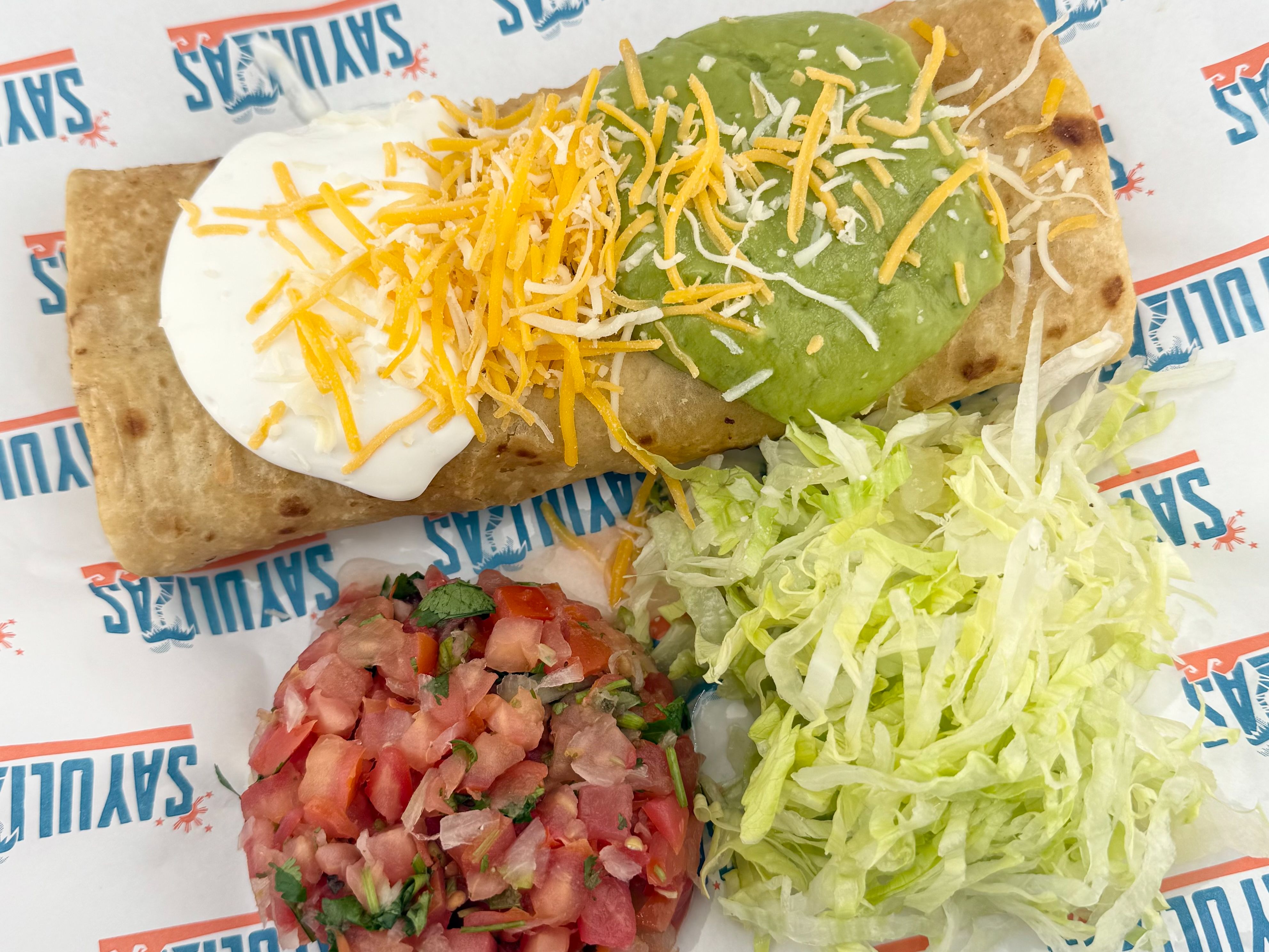 Carne Asada Chimichanga.