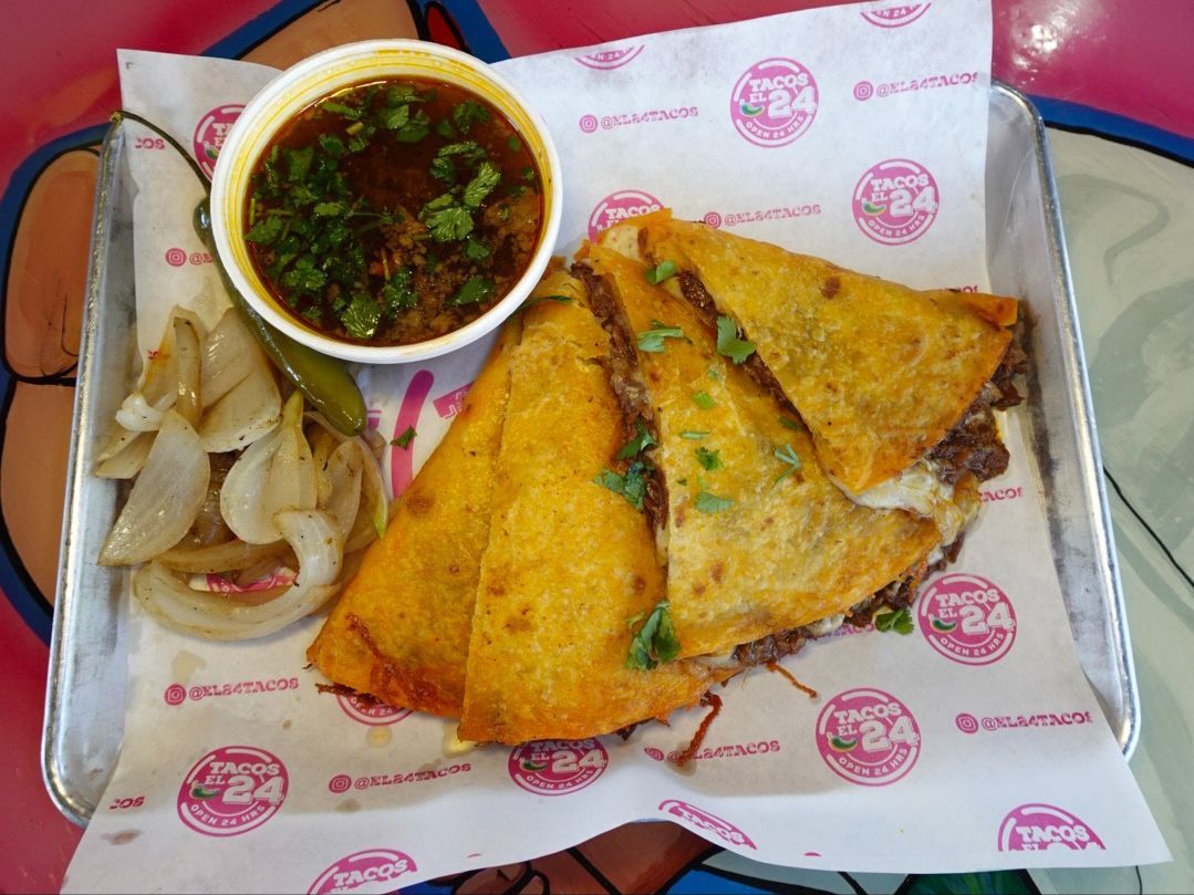 Quesa-Birria Quesadilla.