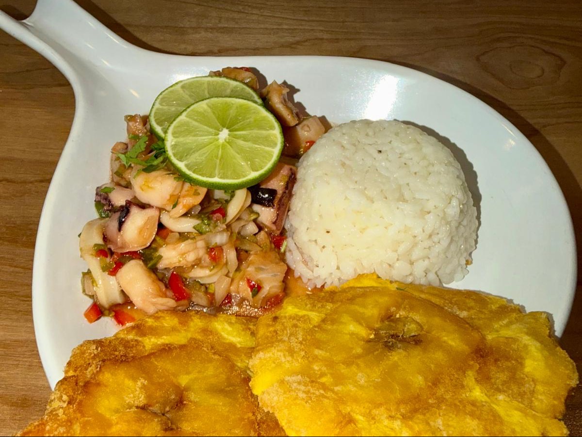 Seafood Ceviche / Ceviche de Mariscos.