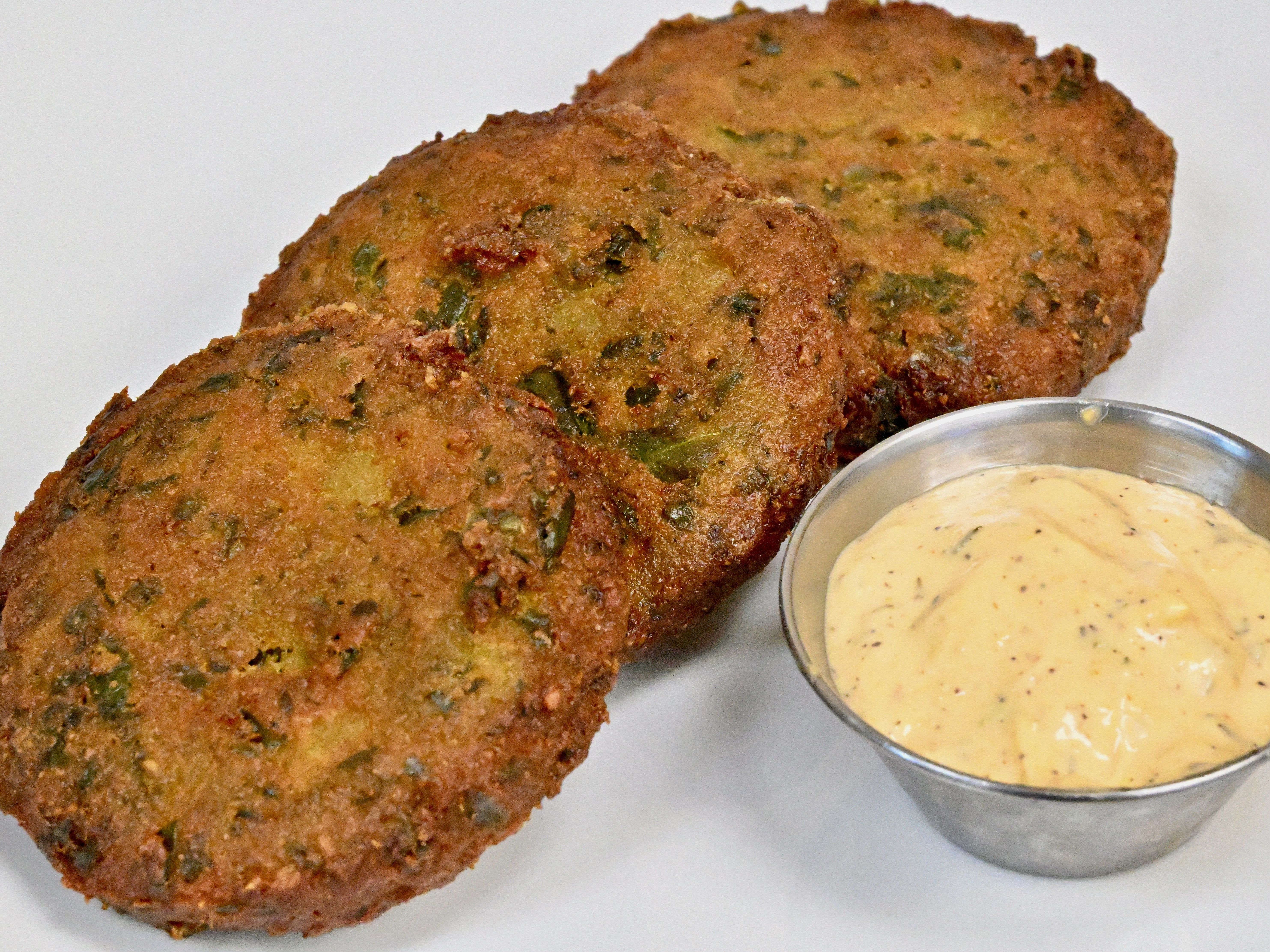 Crisp Lentil Kebab.