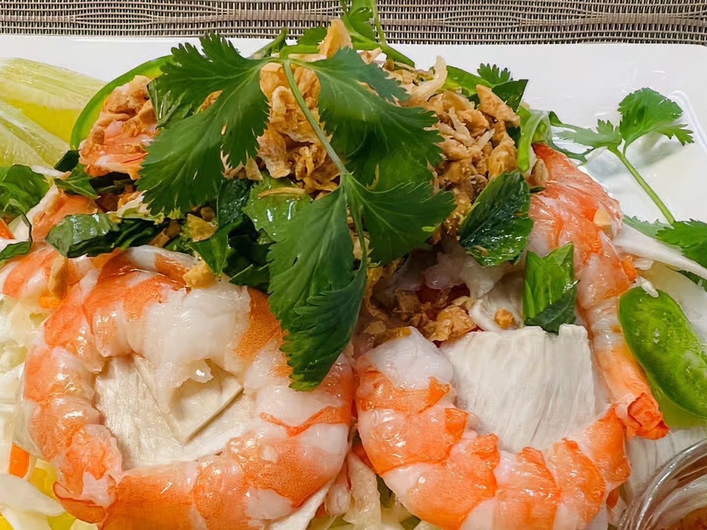 G15. Shrimp and Pork Vietnamese Salad.