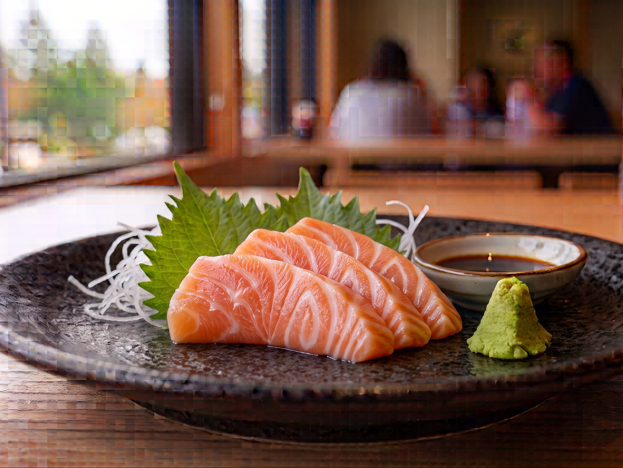 Salmon Belly Sashimi 3pcs.
