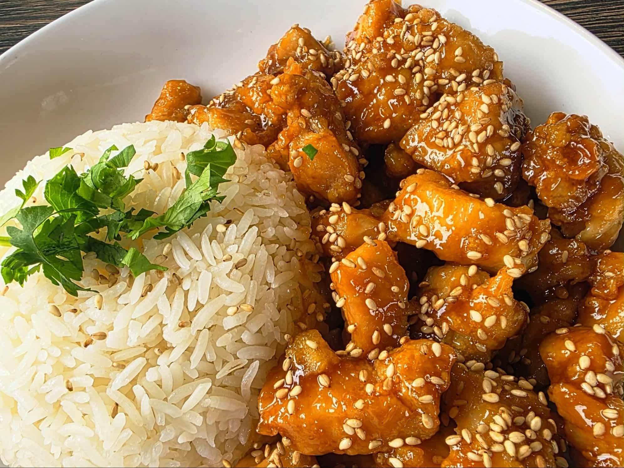 Sesame Chicken.