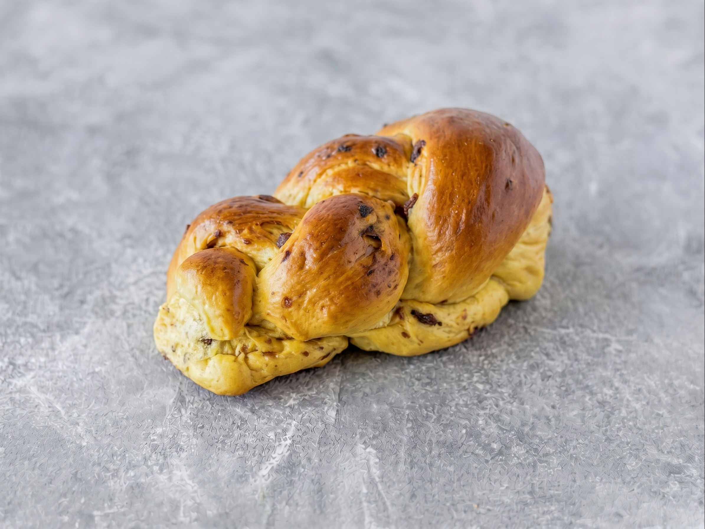 Egg Chocolate Chip Kiddush Challah.