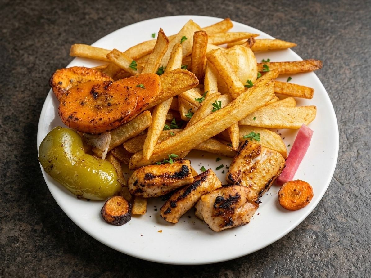 Lunch Shish Tawook.