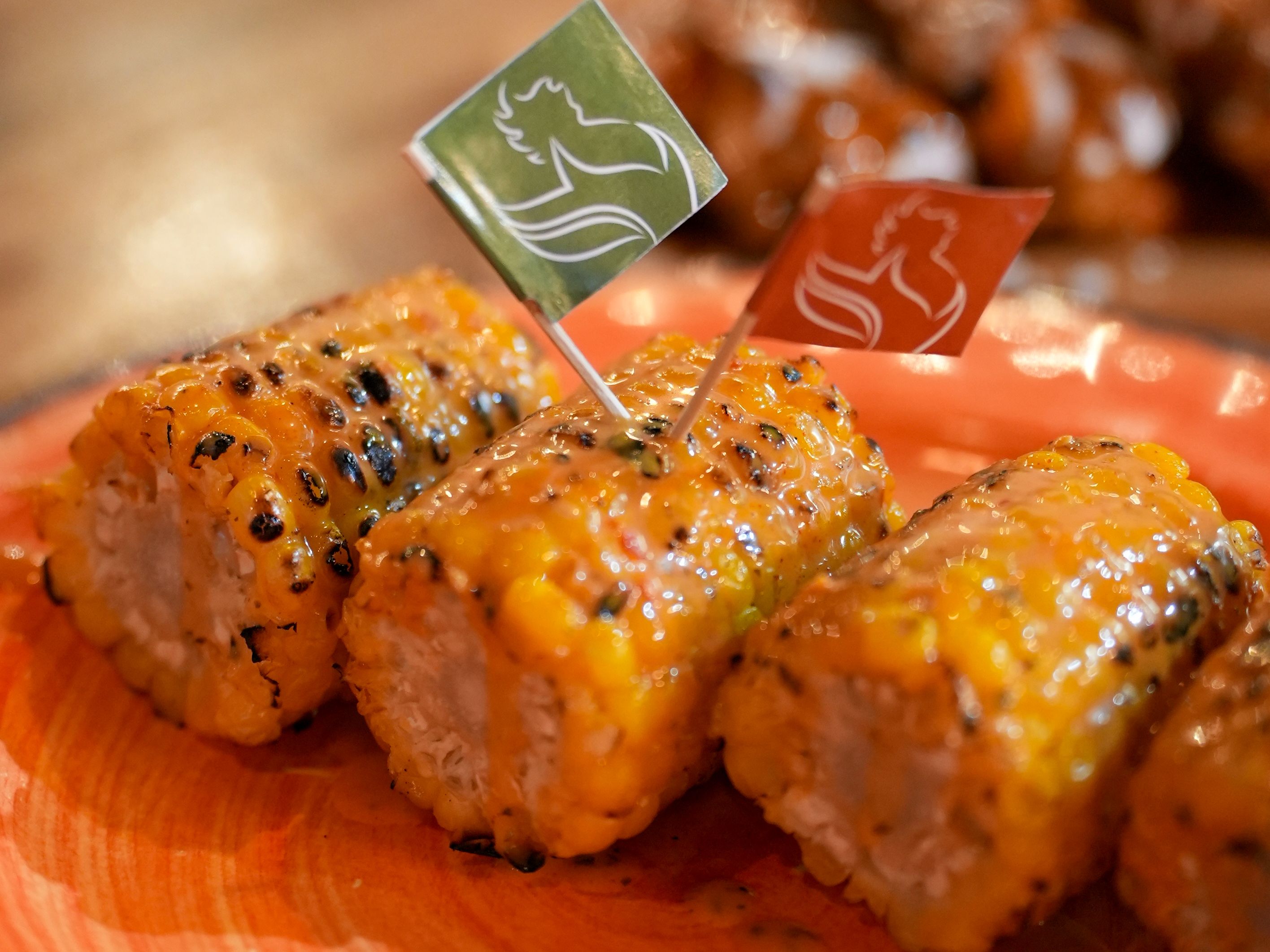 Flame-Grilled Corn On The Cob