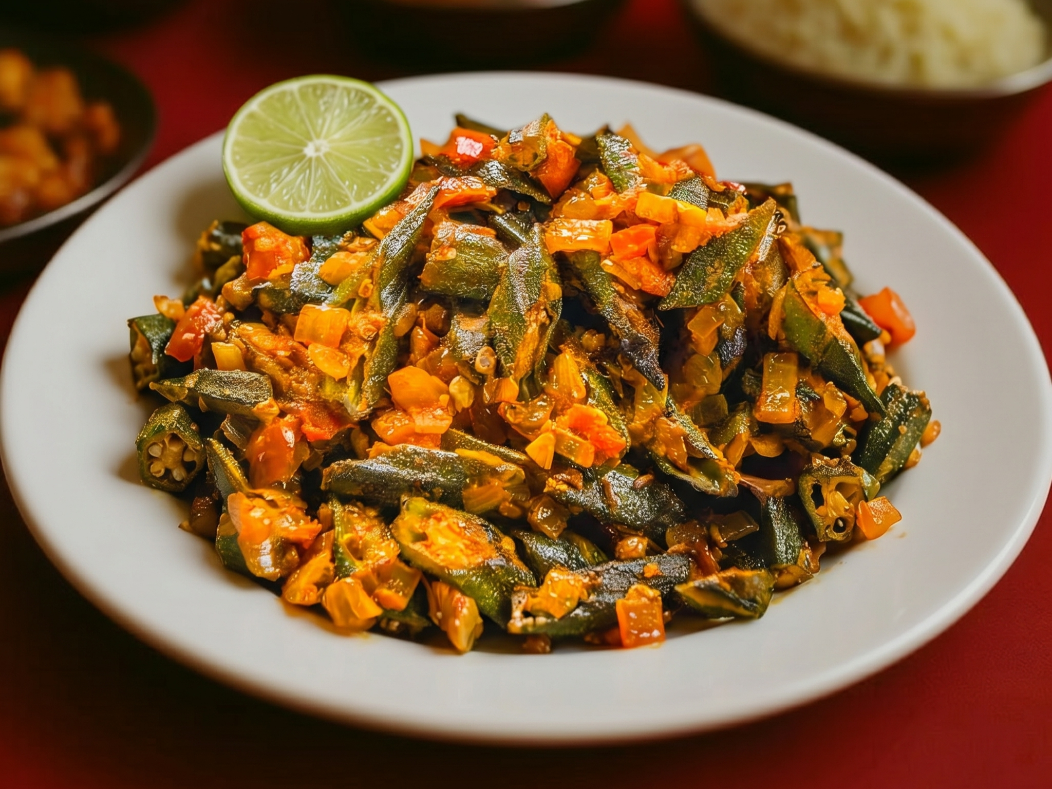Bhindi Masala Large.