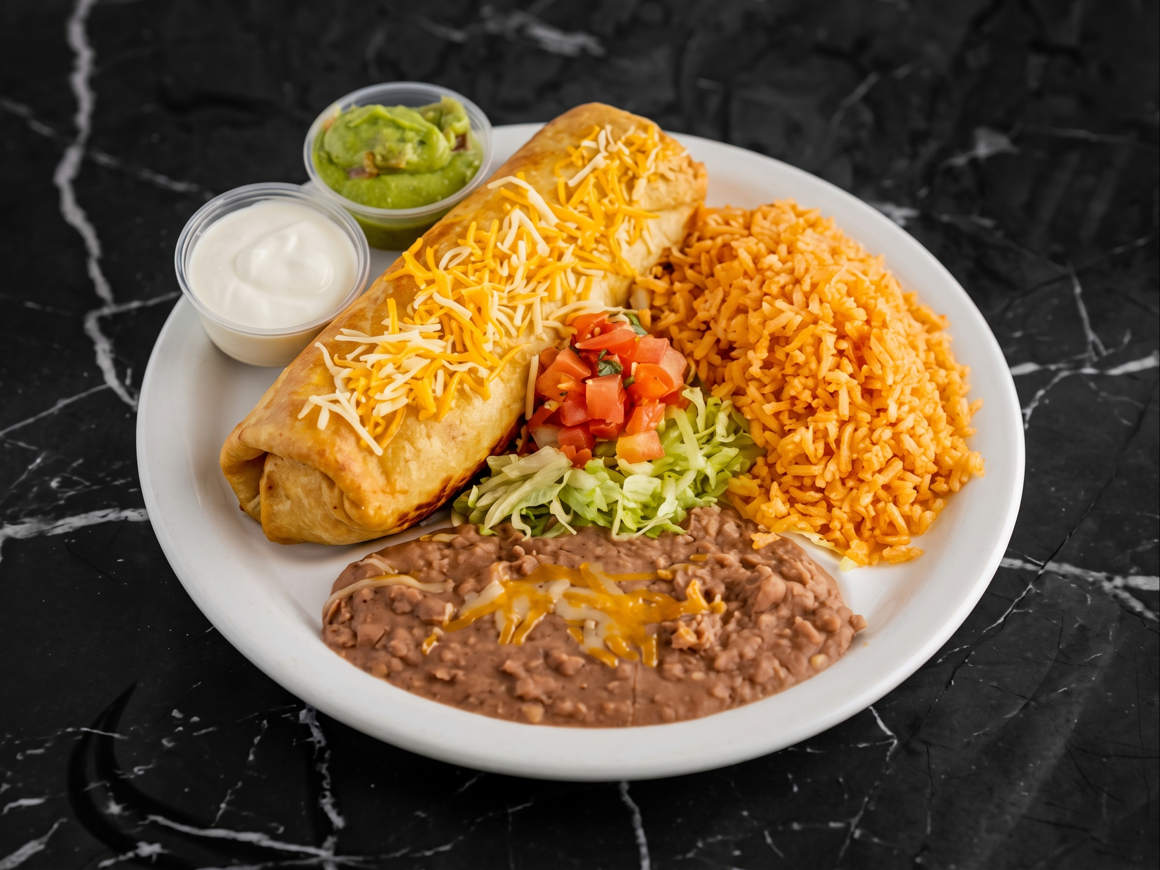 Chicken Chimichanga.