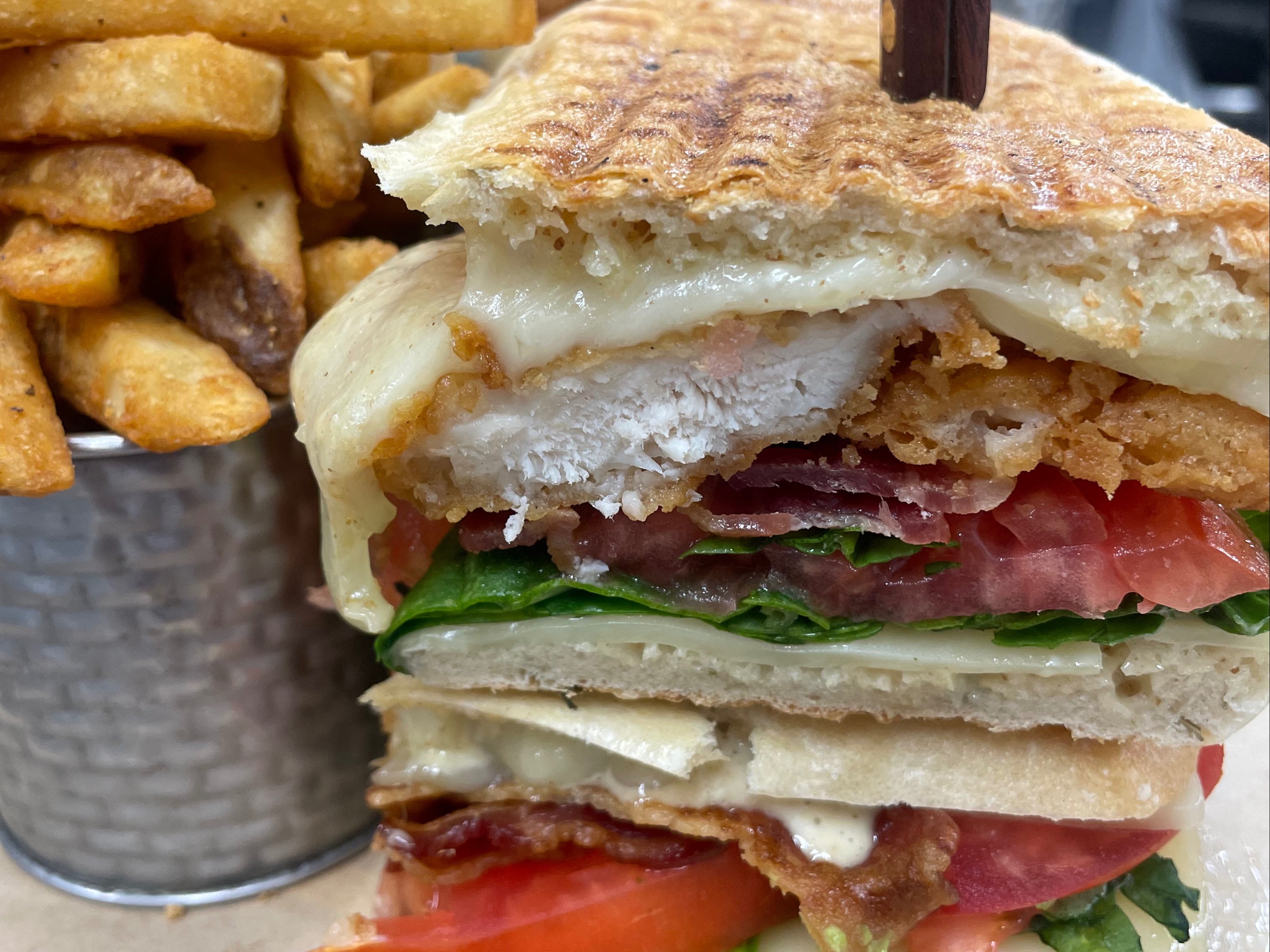 Honey Mustard Chicken Panini
