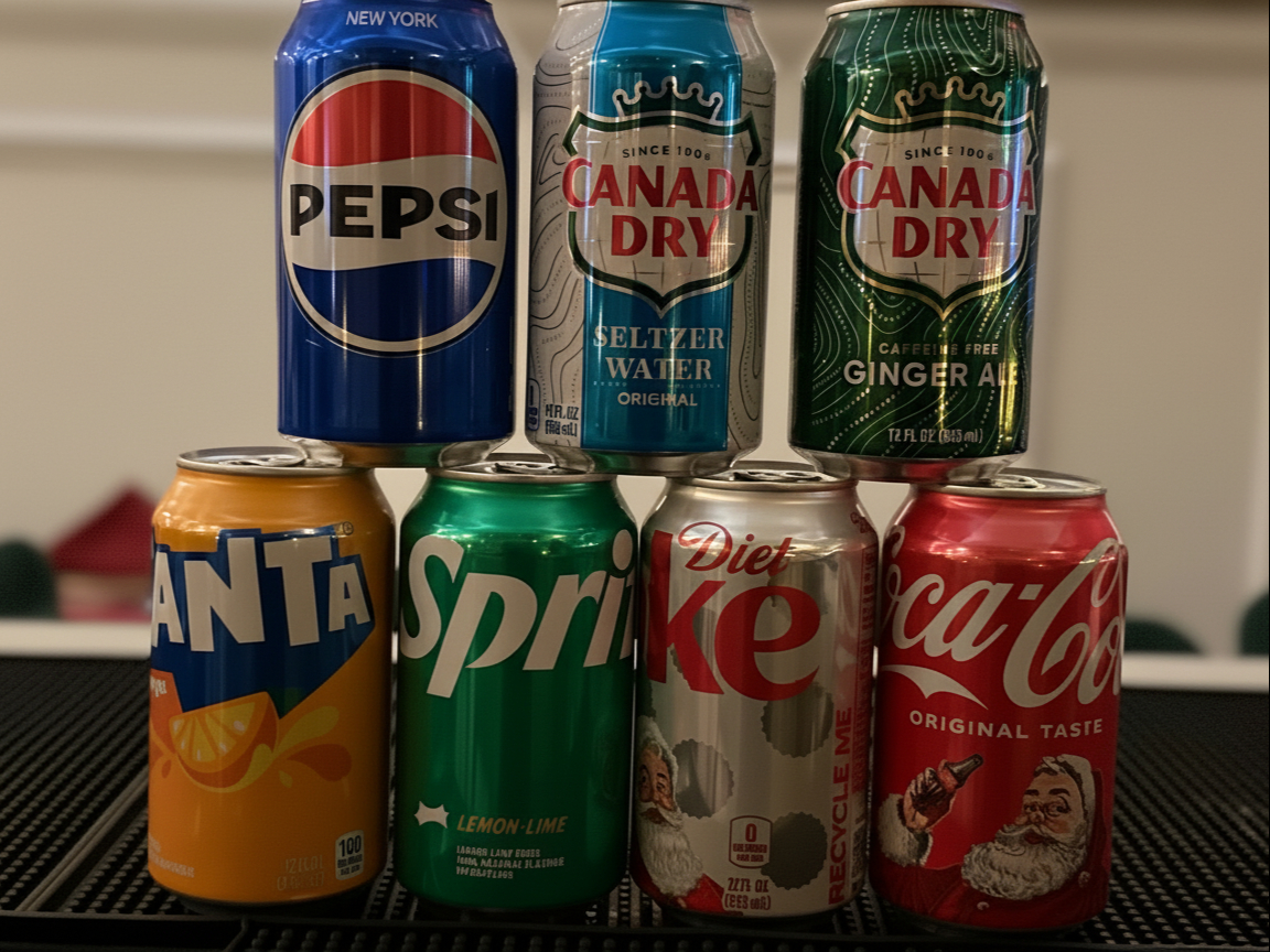Choice Of Sodas.