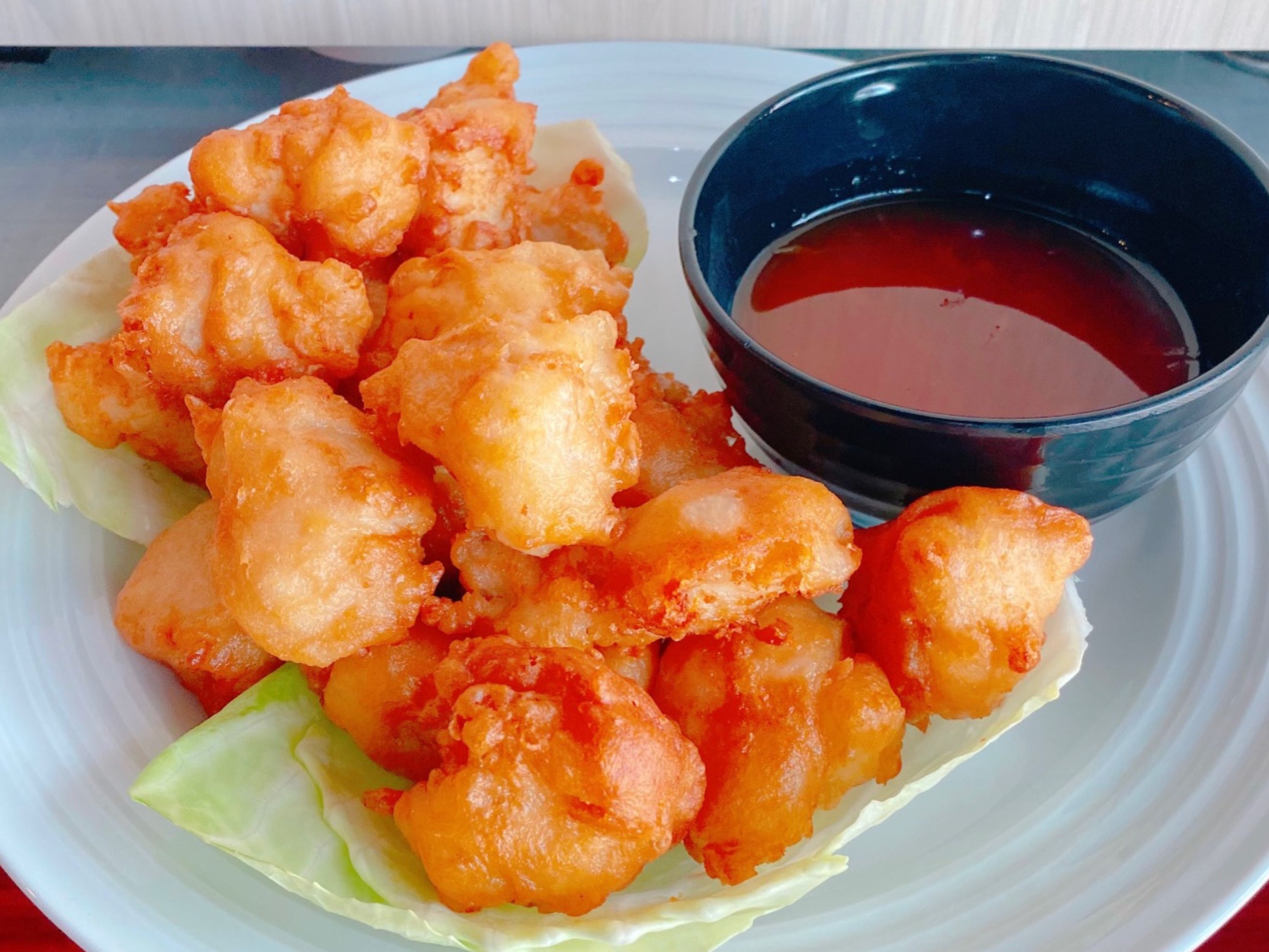 CS7 Sweet & Sour Chicken Entrée.