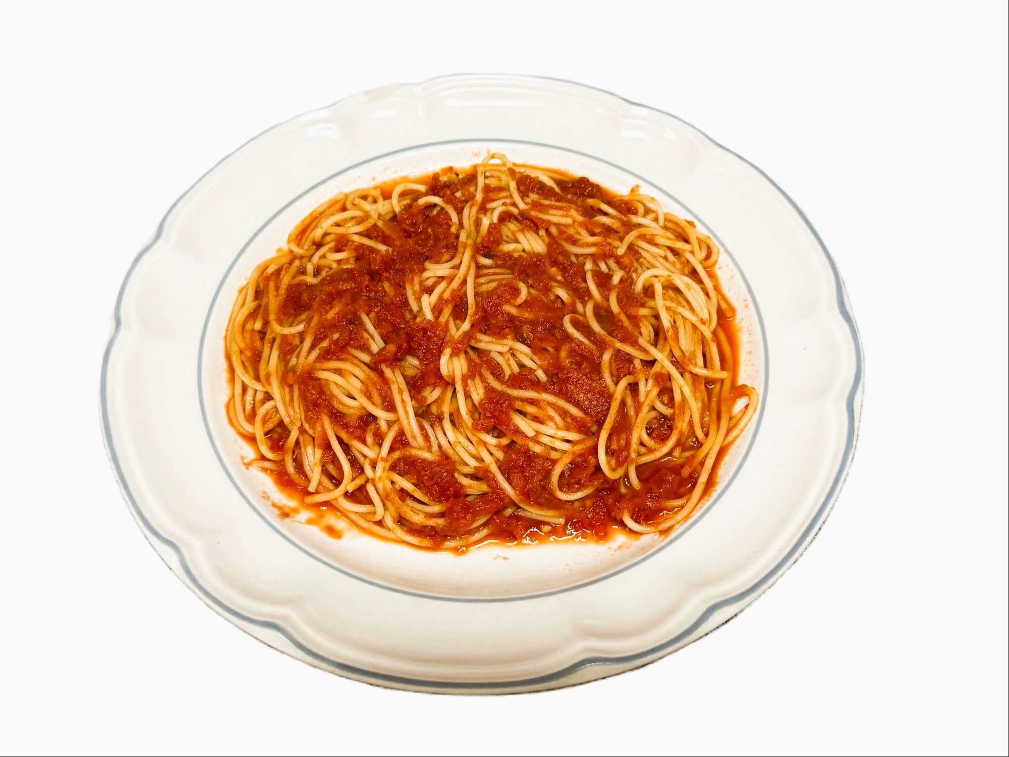 Kids Spaghetti Marinara.