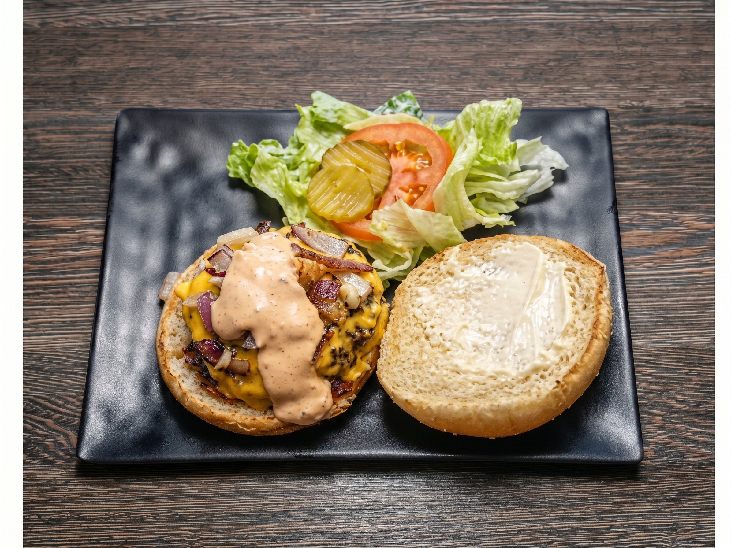 Indulge in Our King Burger