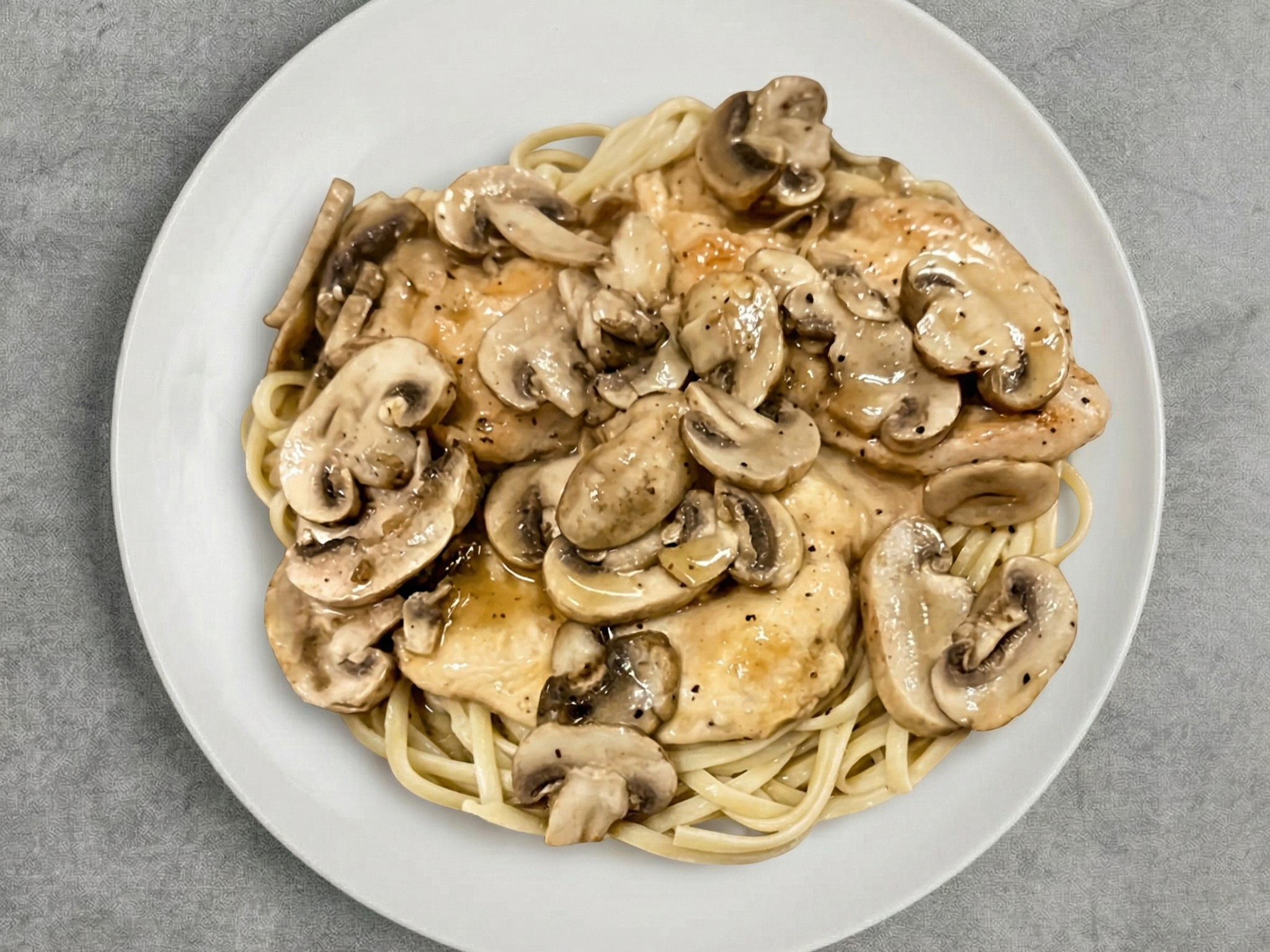 Chicken Marsala.