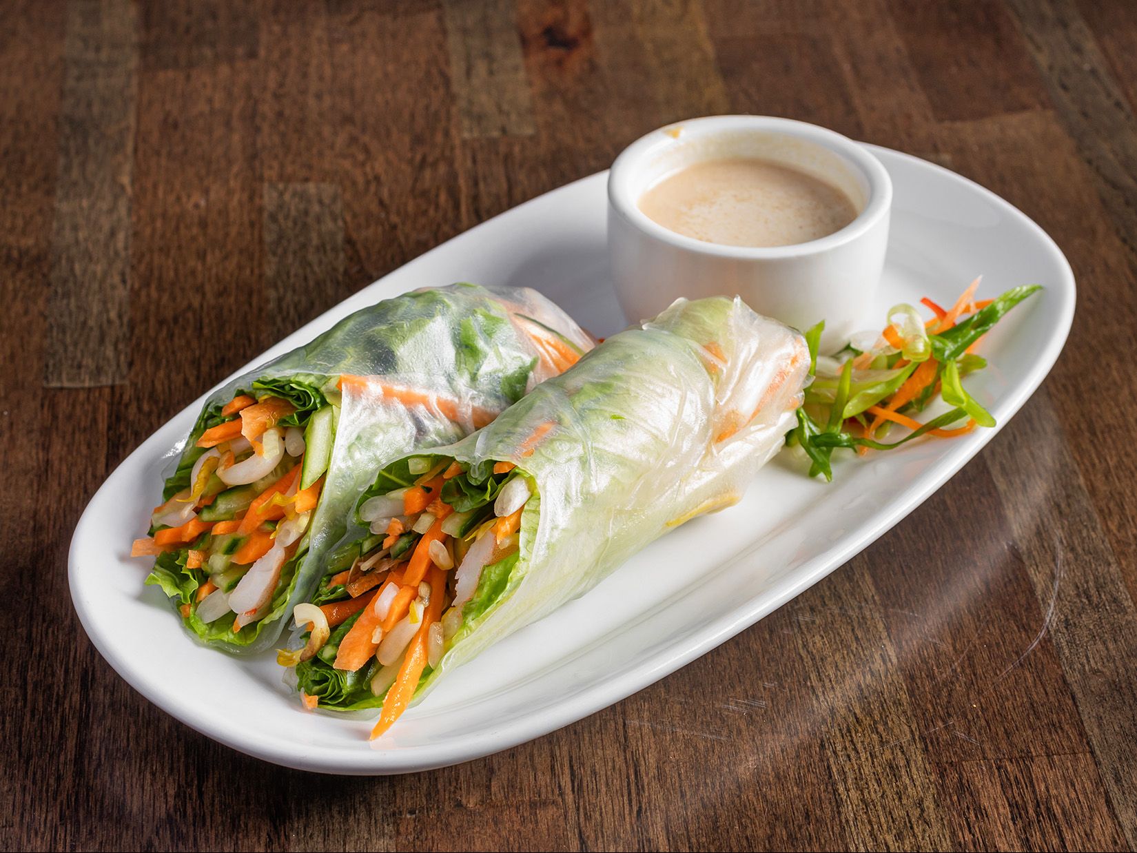 Vietnamese Fresh Spring Rolls.
