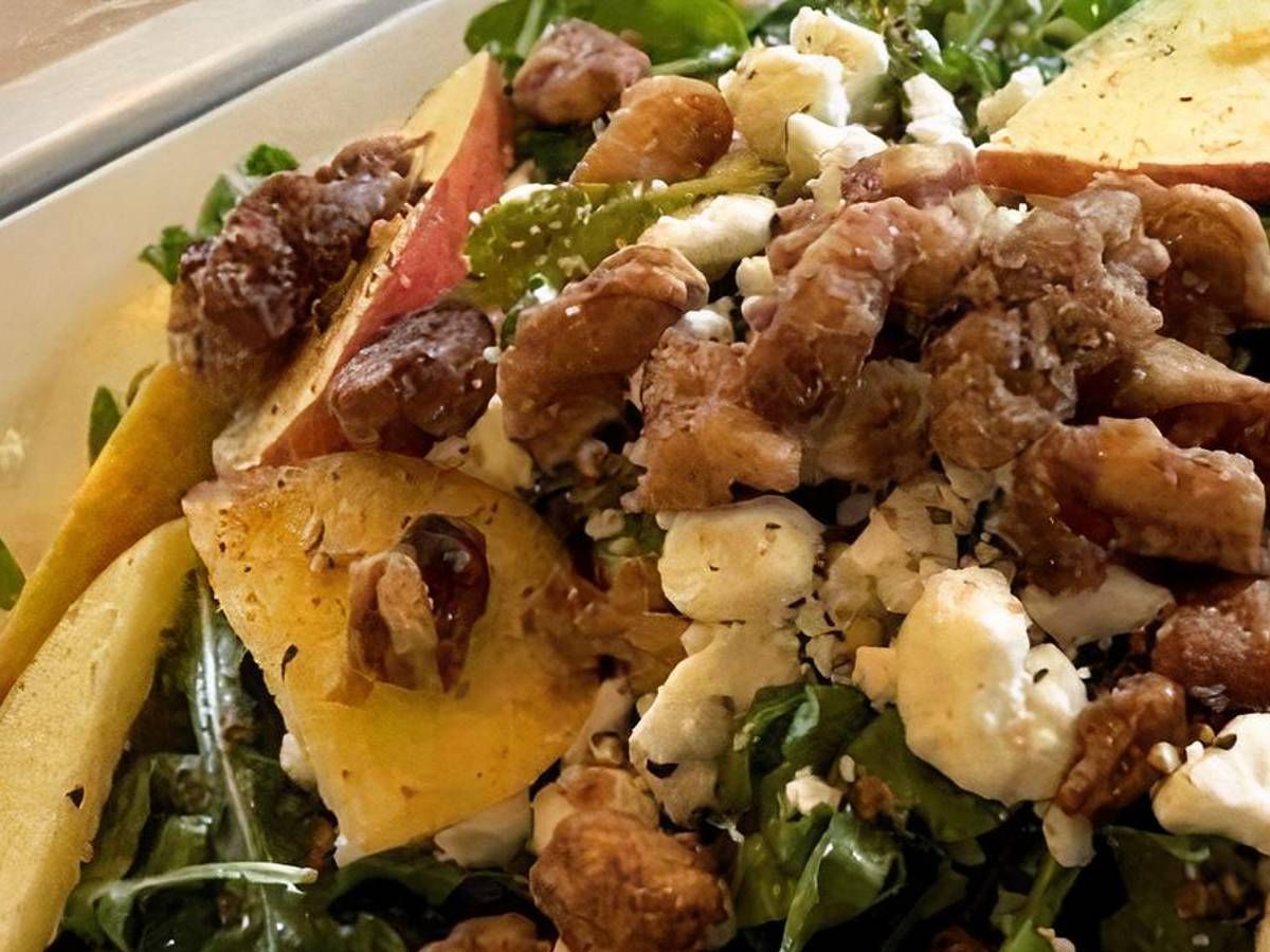 Wild Arugula Salad.