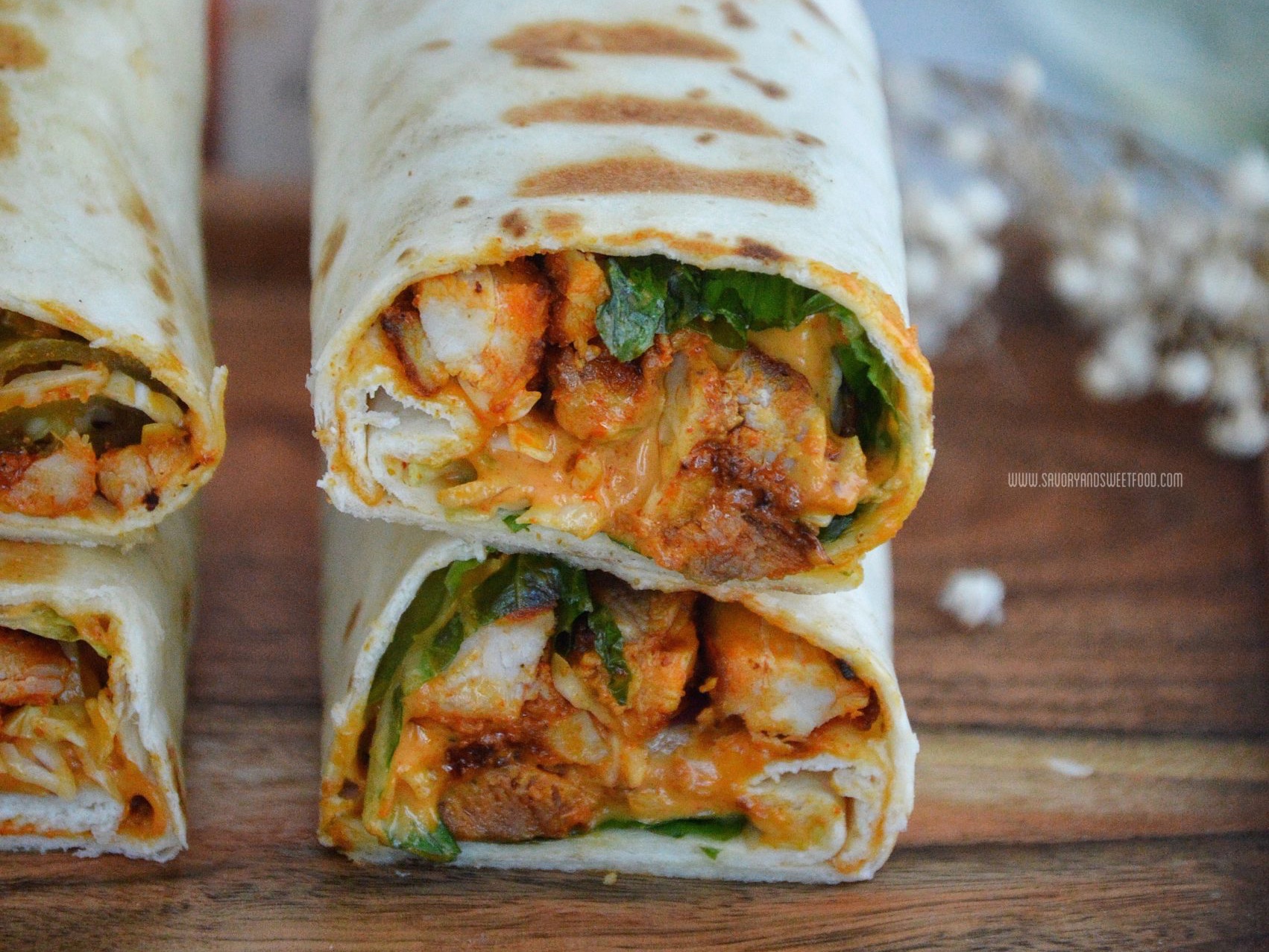 Chicken Kebab Wrap.