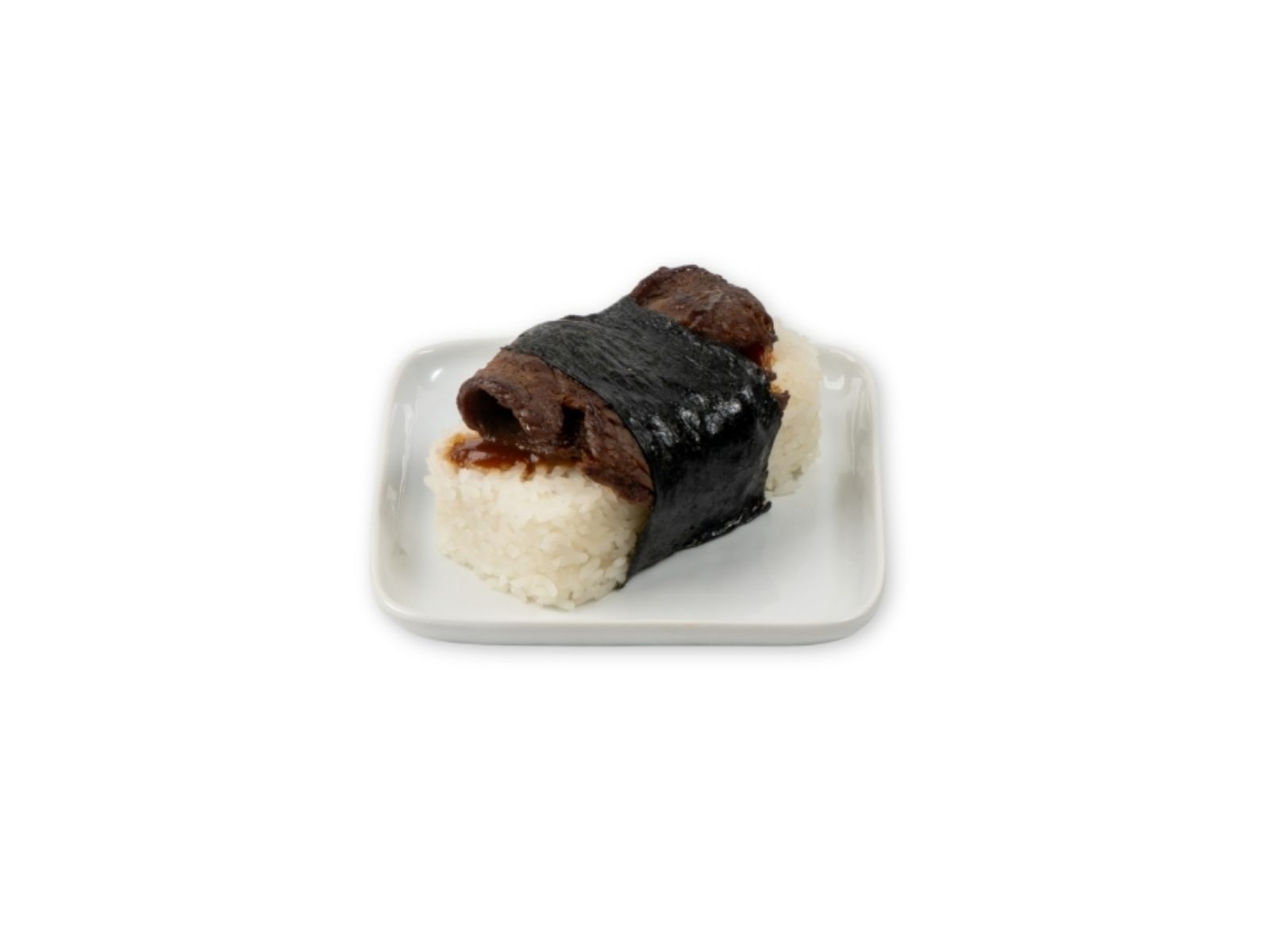 BBQ Beef Musubi.