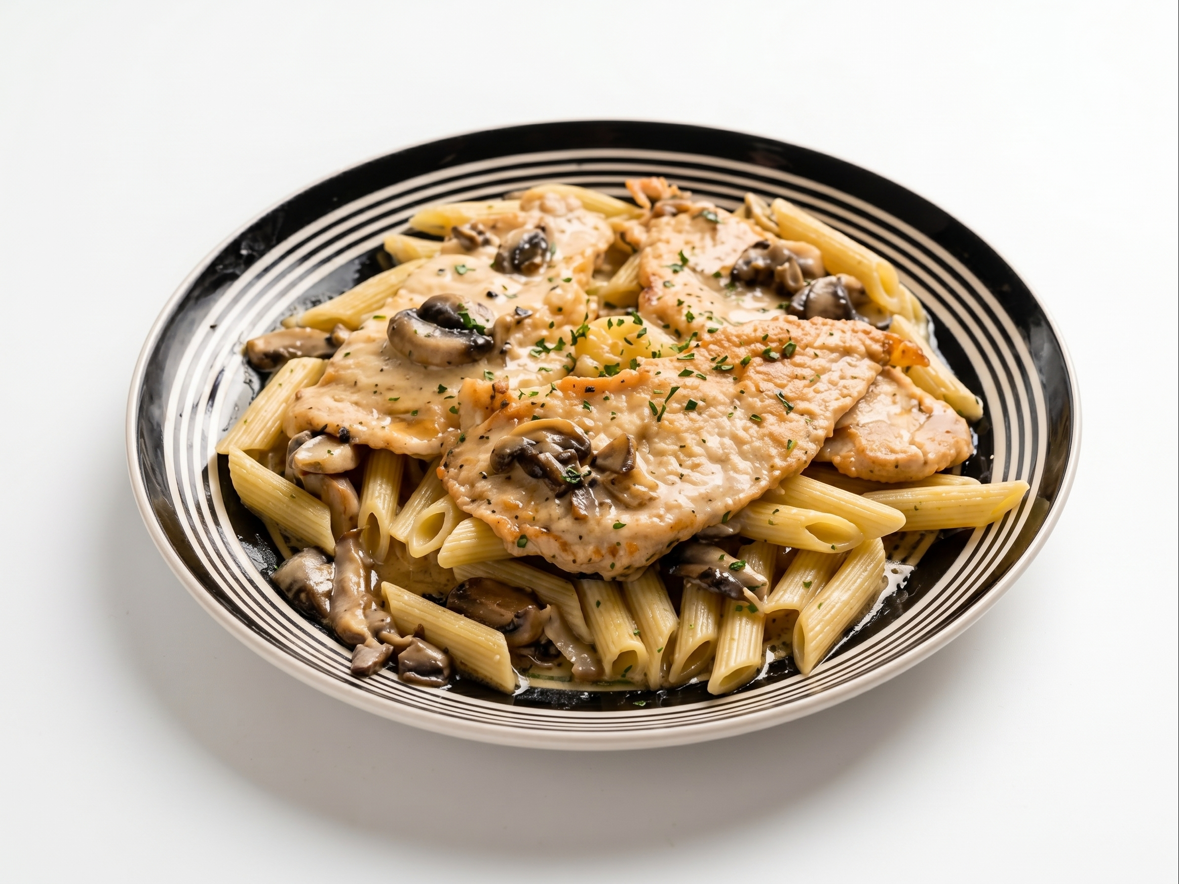Chicken Marsala Pizza.